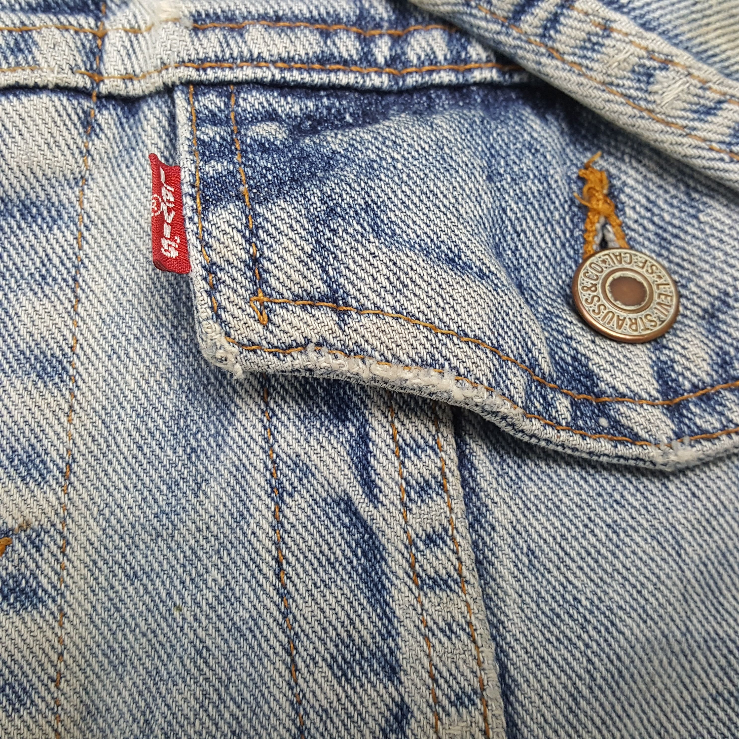 Levi's × Vintage LEVIS X Number Nine Custom Art Style Streetwear Jacket Size US L / EU 52-54 / 3 - 8 Thumbnail