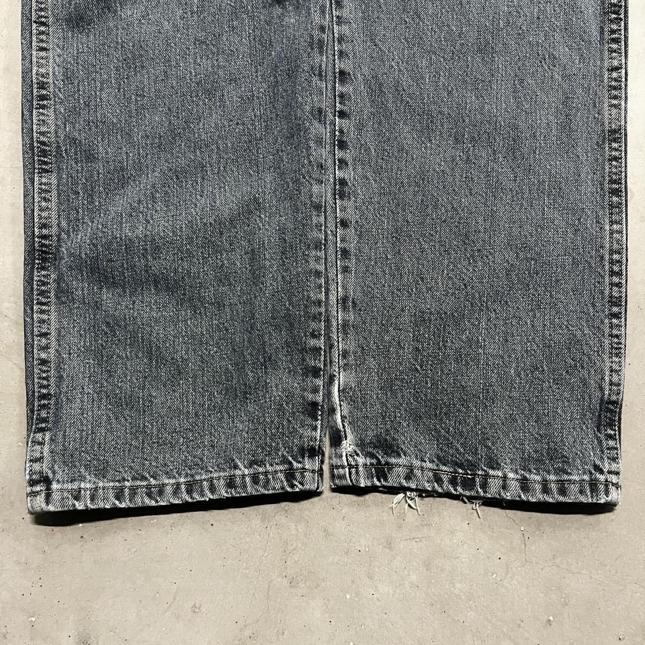 Japanese Brand × Vintage Vintage Y2K Baggy Skater Style Dark wash Denim Jeans! Size US 38 / EU 54 - 5 Thumbnail