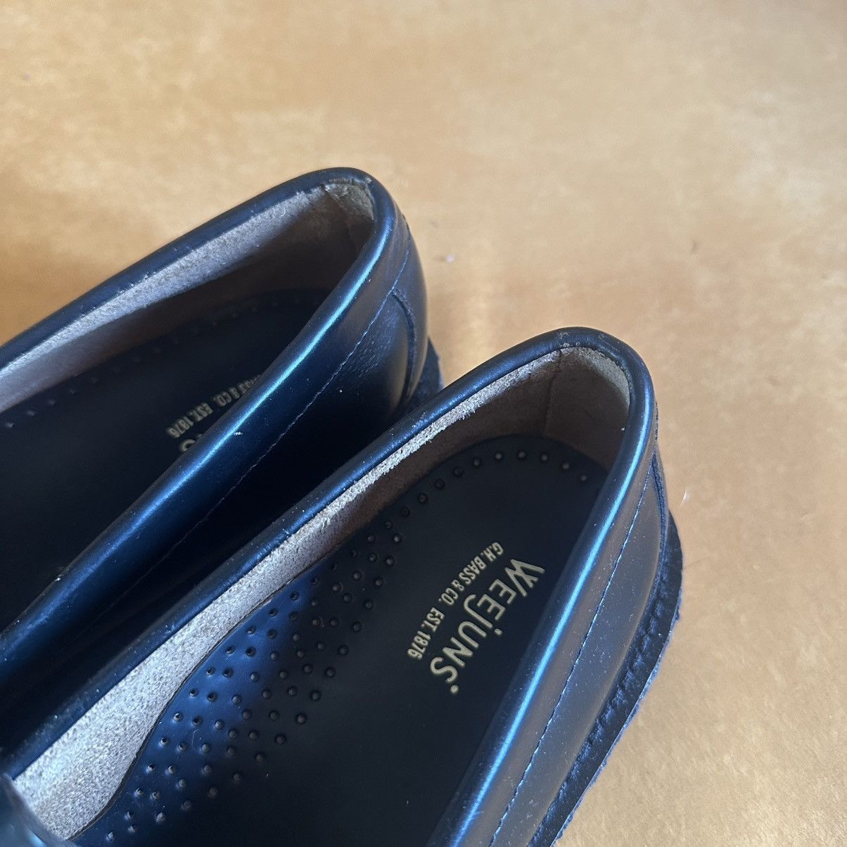 G.H. Bass & Co. Weejuns Leather Loafers Size US 9 / EU 42 - 7 Thumbnail
