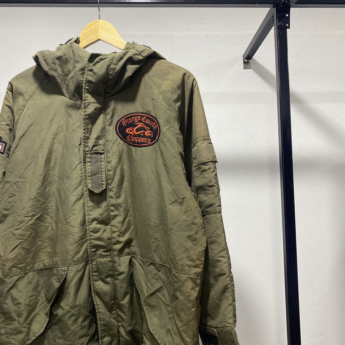 Vintage Military M-93 Parka Jacket 90s Harley Davidson Motor Size US M / EU 48-50 / 2 - 2 Thumbnail