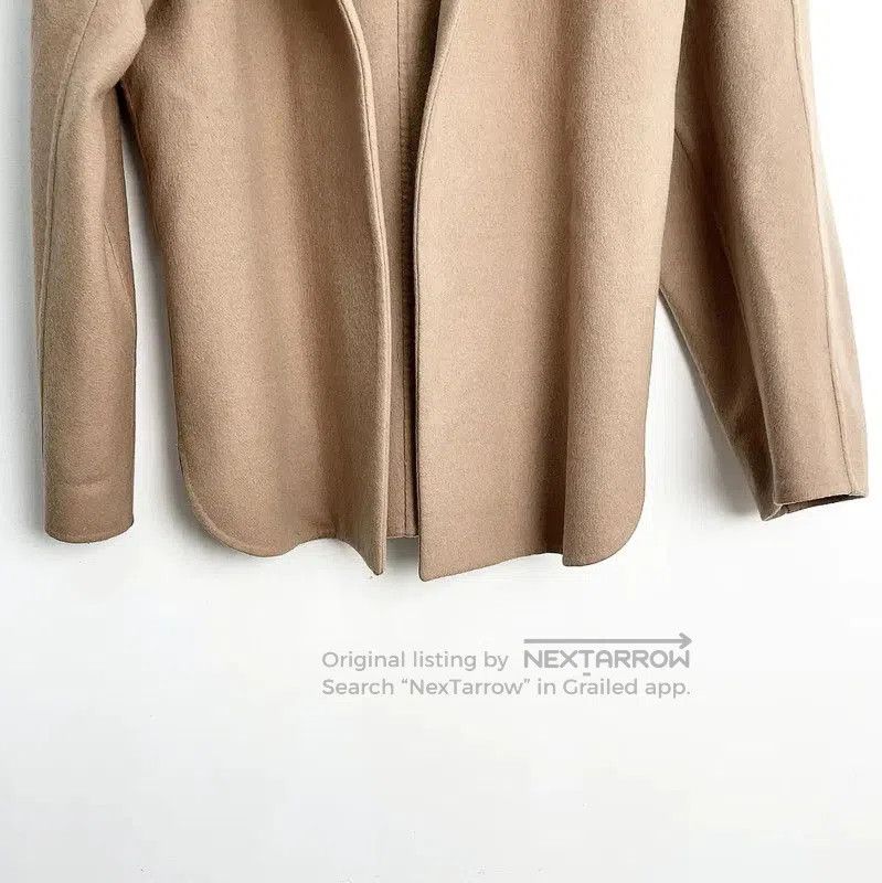 Max Mara MaxMara Women's Khaki Outerwear . Size XXS / US 00 / IT 34 - 3 Thumbnail