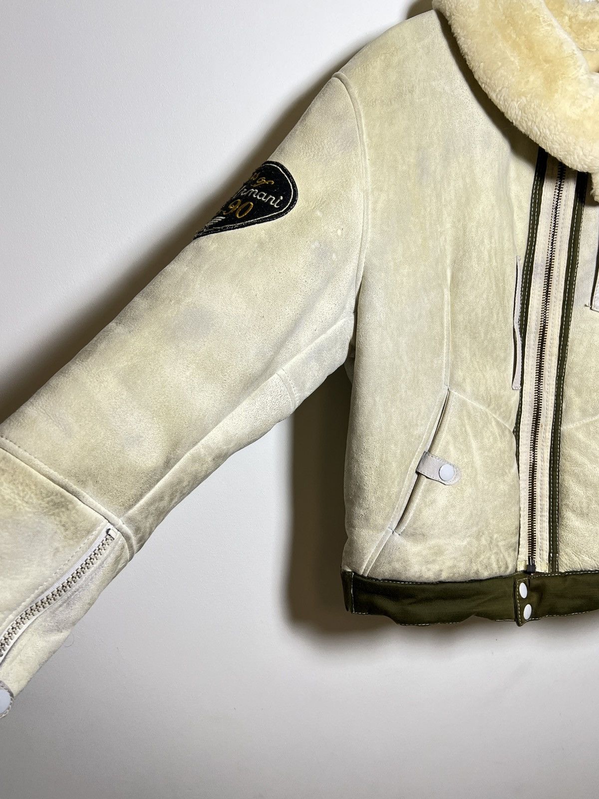 Giorgio Armani Emporio Armani shearling aviator jacket archive vintage Size US M / EU 48-50 / 2 - 12 Thumbnail