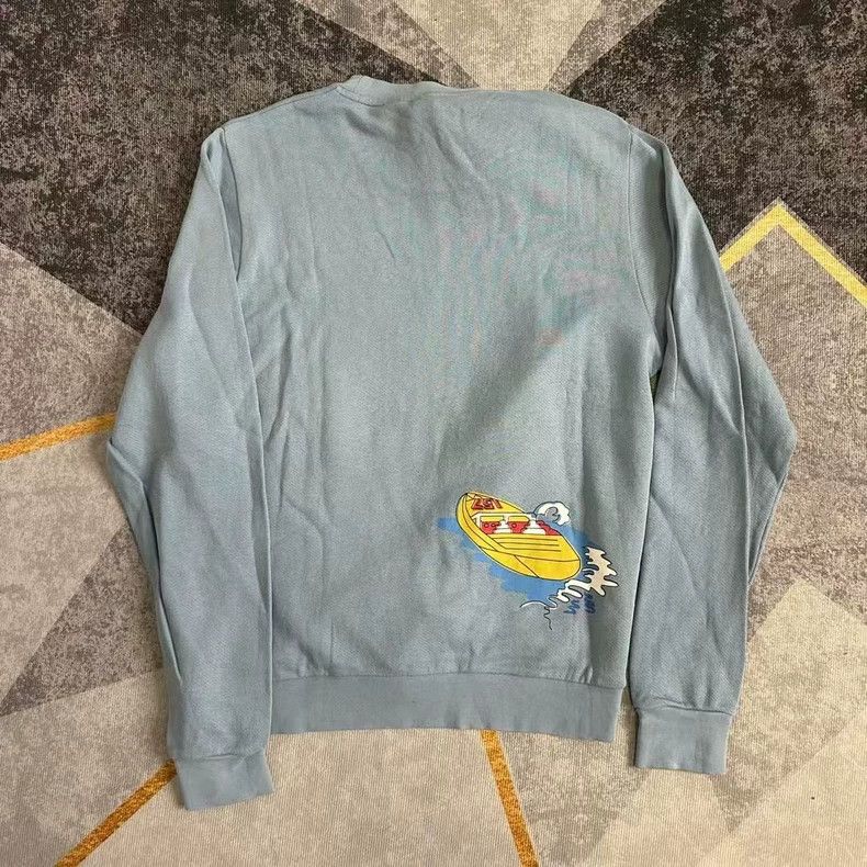 Loewe LOEWE Comic embroidered portrait logo hoodie Size M / US 6-8 / IT 42-44 - 5 Thumbnail