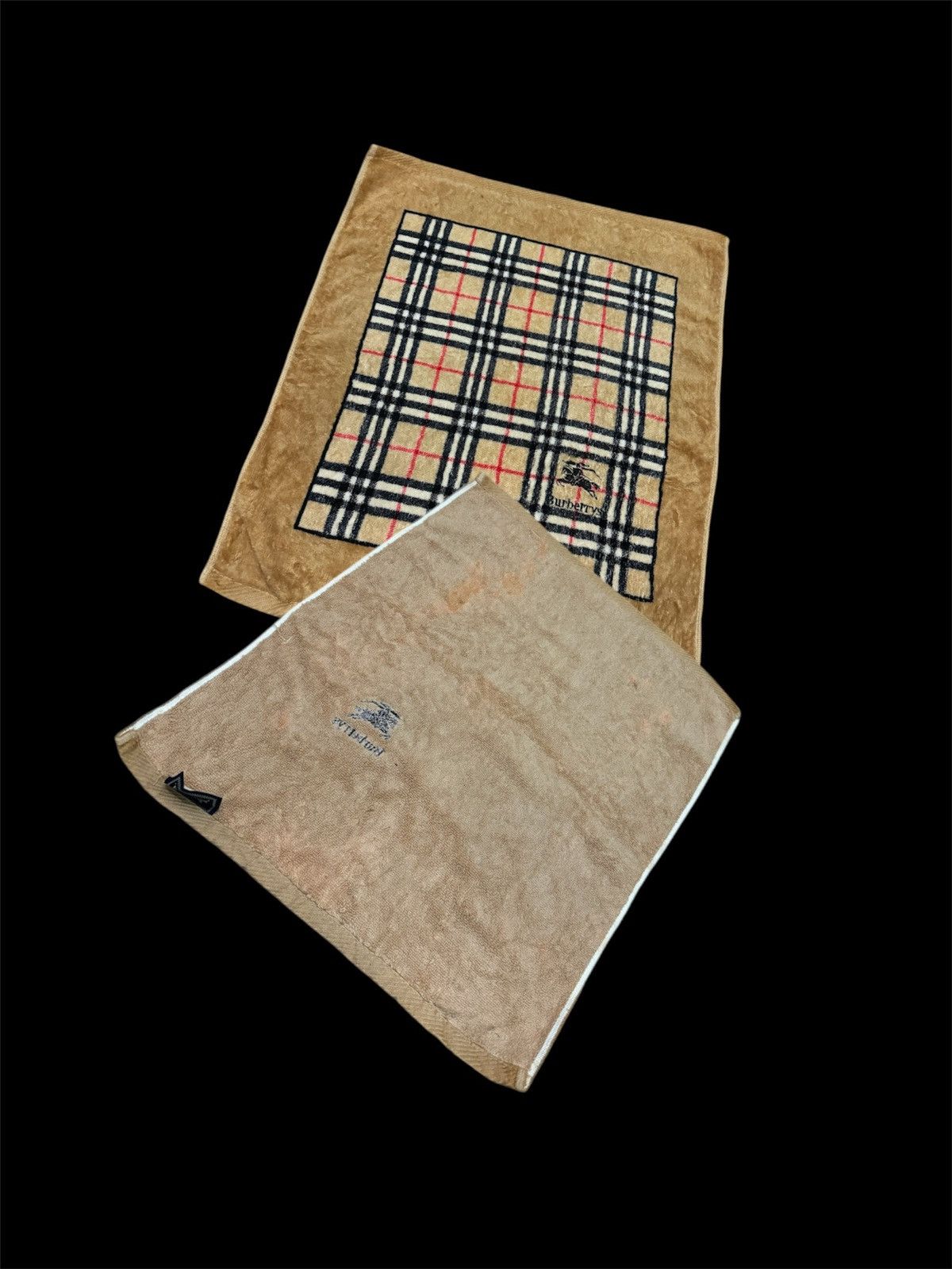 Burberry × Japanese Brand × Vintage Vintage Burberry Handkerchief Pocket Square Bandana Size ONE SIZE - 1 Thumbnail