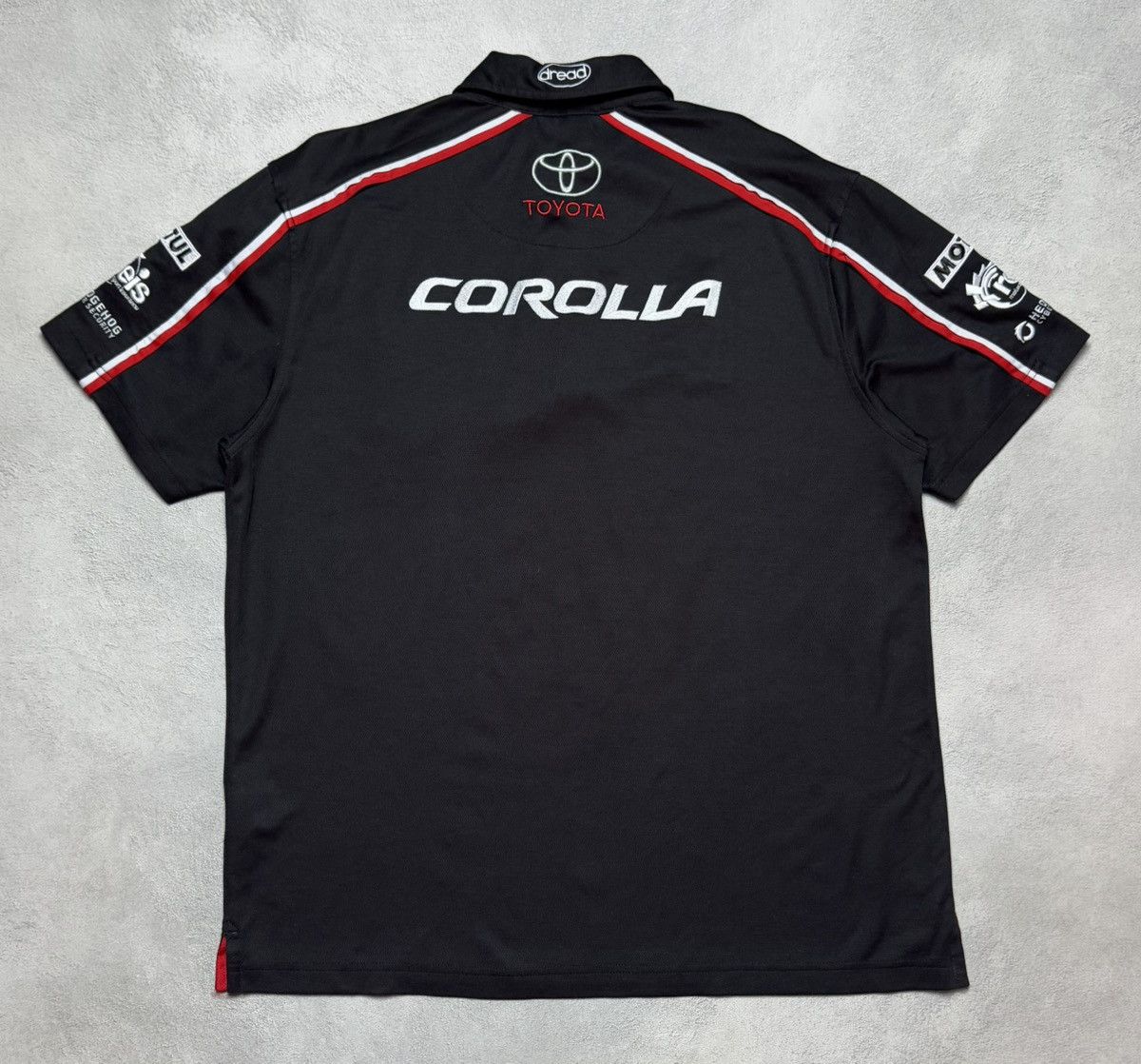 Vintage Toyota GB Team Corolla Racing Polo Shirt Logo Vintage Size US XL / EU 56 / 4 - 2 Thumbnail