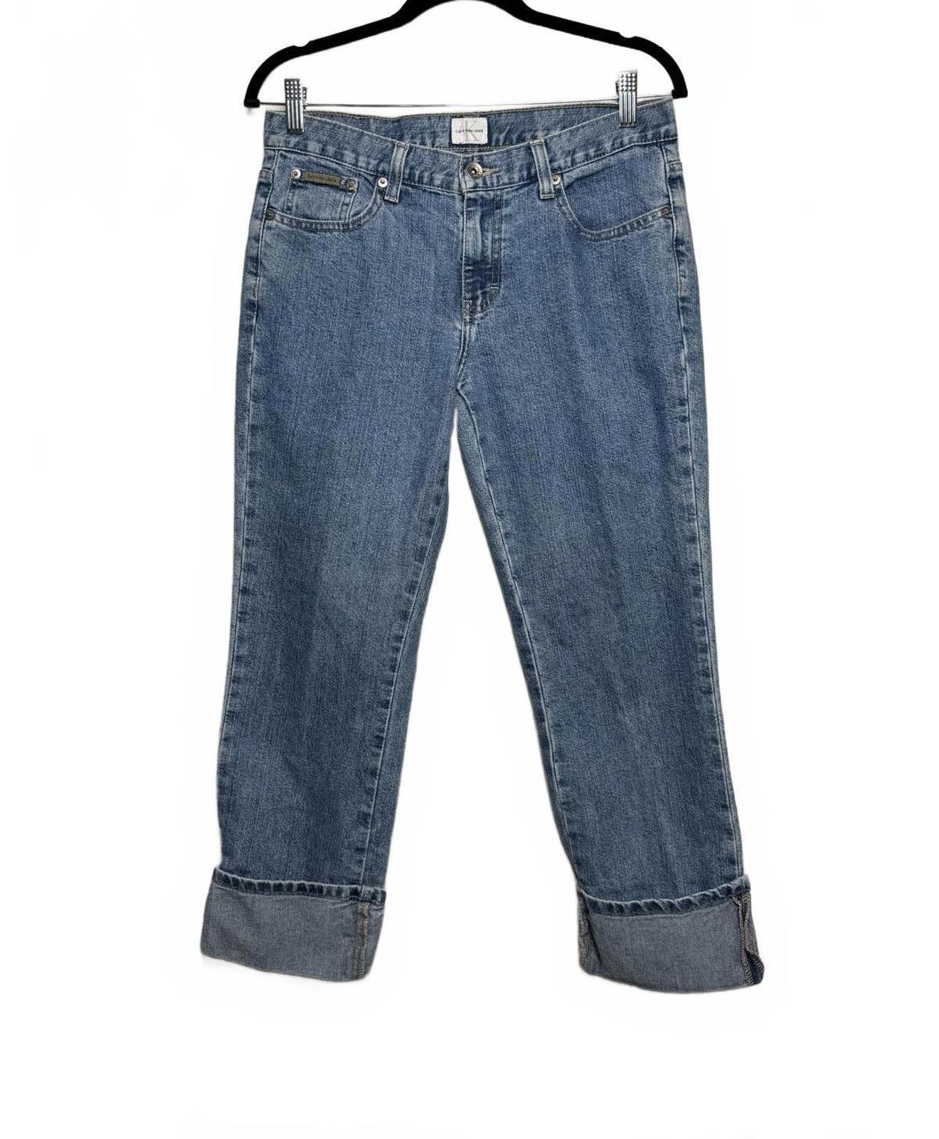 Calvin Klein 90s Y2K Calvin Klein Denim Jeans Size 28" / US 6 / IT 42 - 1 Thumbnail