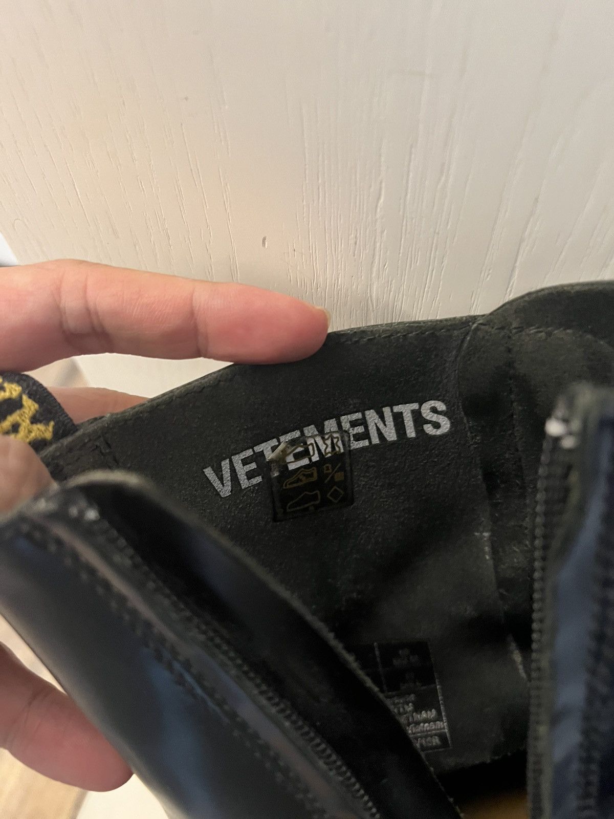 Dr. Martens × Vetements Vetements x Dr. Martens Borderline Boots Size US 10 / EU 43 - 4 Thumbnail
