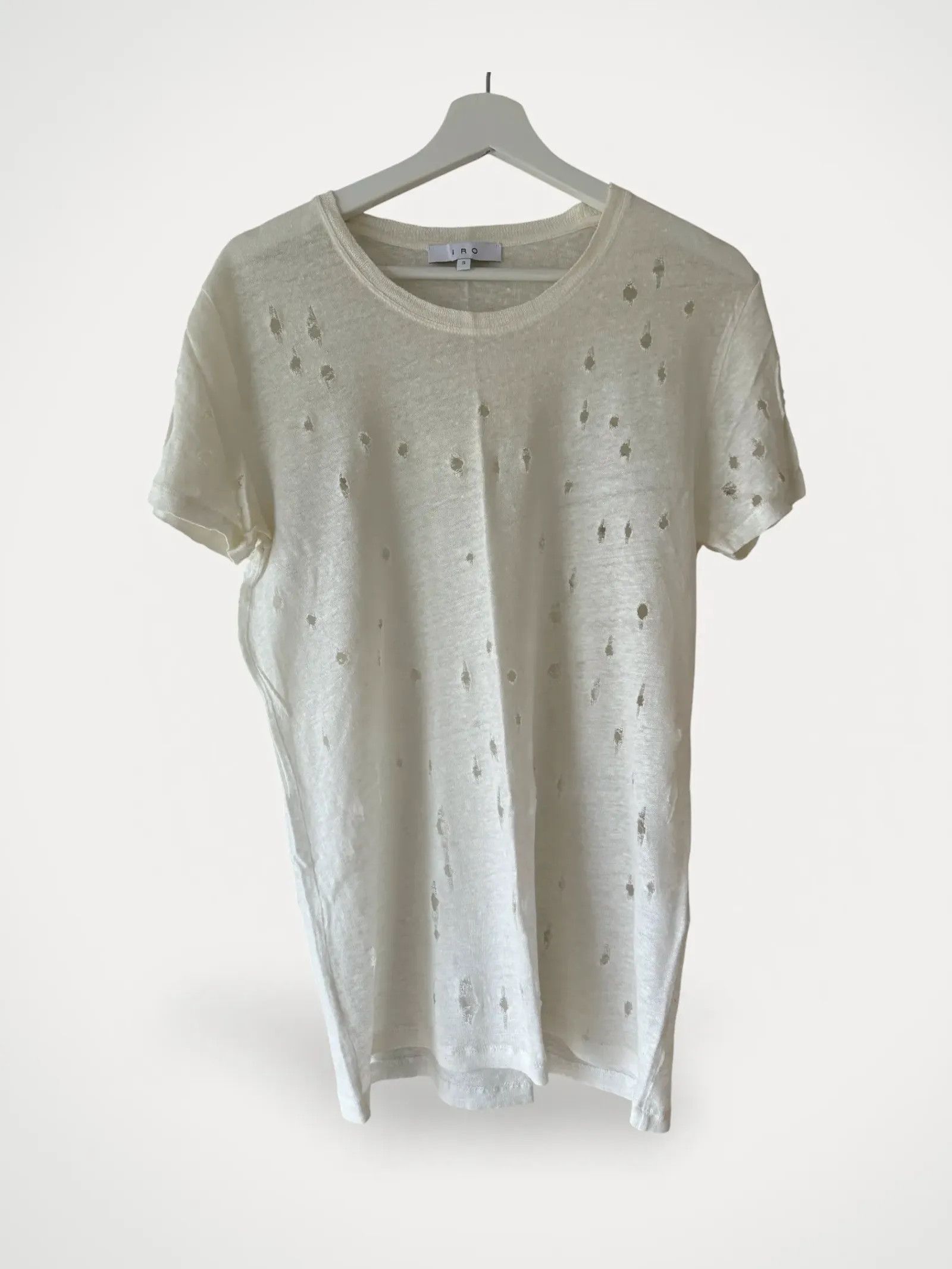 Iro IRO Short Sleeve T-shirt Size S / US 4 / IT 40 - 1 Thumbnail