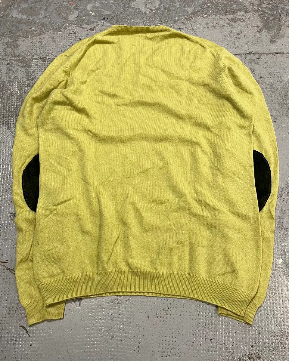 Prada 2000s Prada Sage Green Elbow Patch Wool & Cachemere Sweater Size US S / EU 44-46 / 1 - 7 Thumbnail