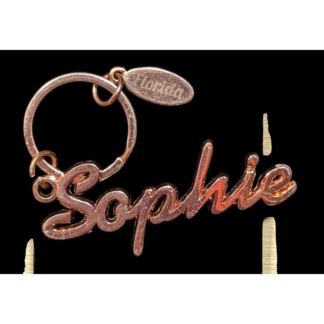 Other Sophie Rose Gold Tone Keychain With Florida Charm Size ONE SIZE - 2 Thumbnail