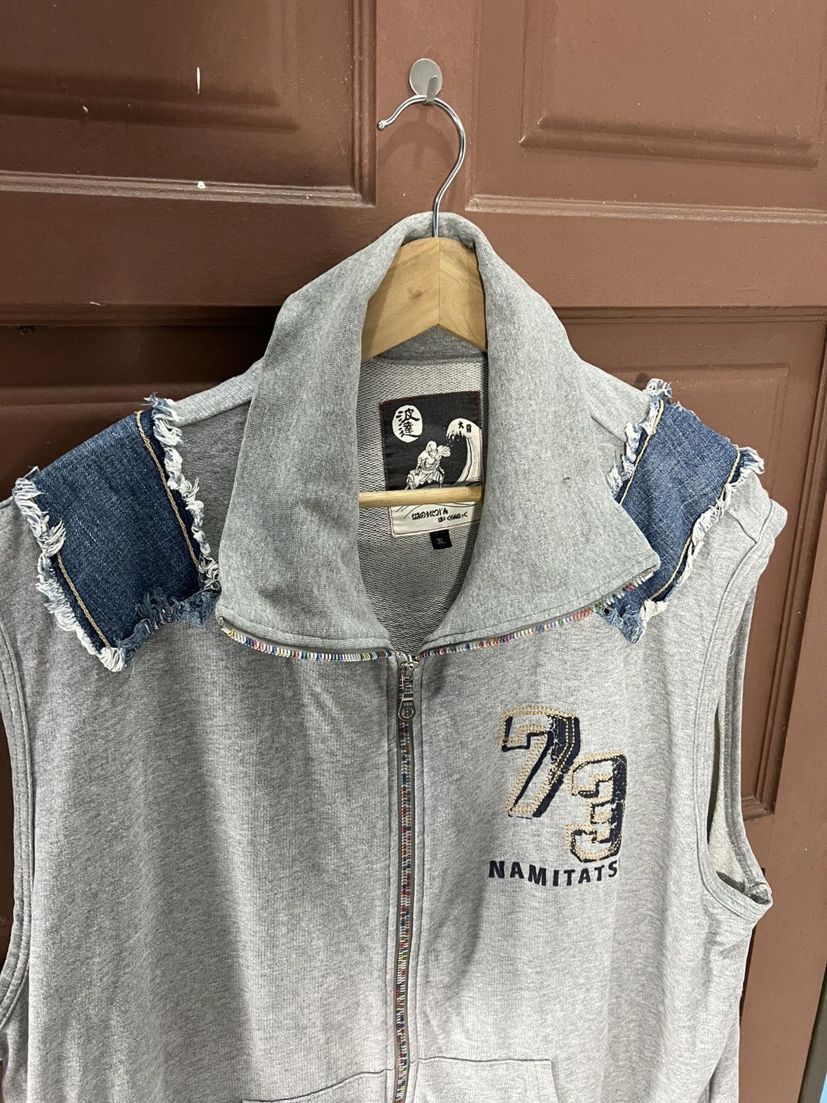 Japanese Brand Vintage Japanese Brand Sukajan Namitatsu no 73 Jacket Size US L / EU 52-54 / 3 - 3 Thumbnail