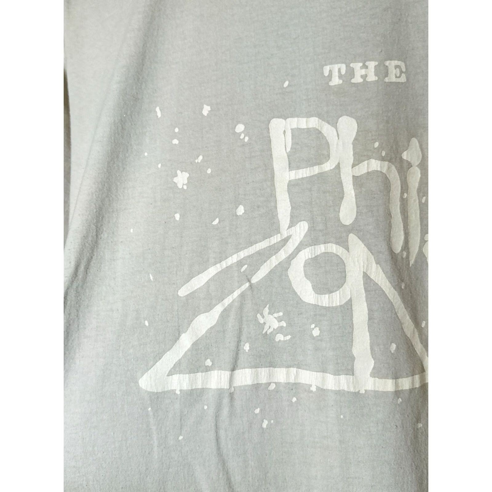 Hanes VINTAGE Grateful Dead Phil Zone T Shirt USA Hanes 50/50 Large Crew Neck Short Sleeve Gray Mens 80s Band Music 1980s Size US L / EU 52-54 / 3 - 2 Thumbnail