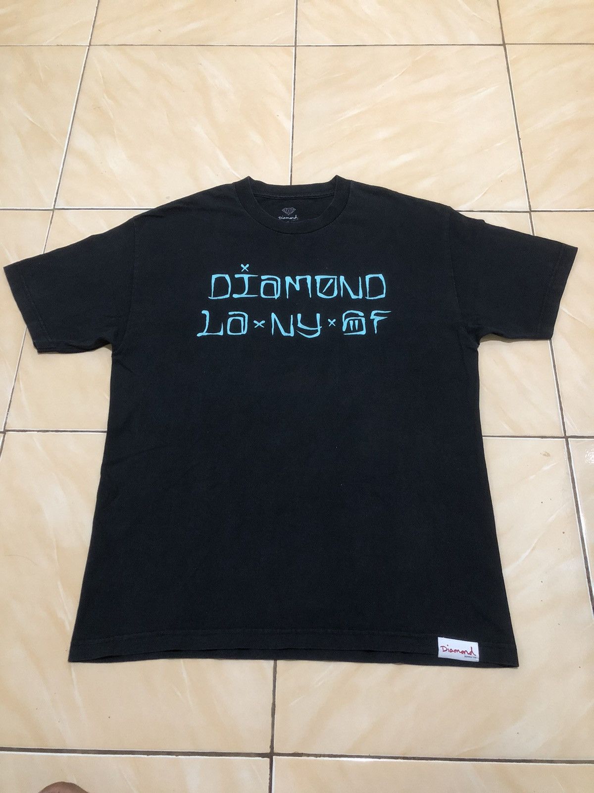 Diamond Supply Co. Diamond Supply LA NY SF t-shirt Size US L / EU 52-54 / 3 - 1 Thumbnail