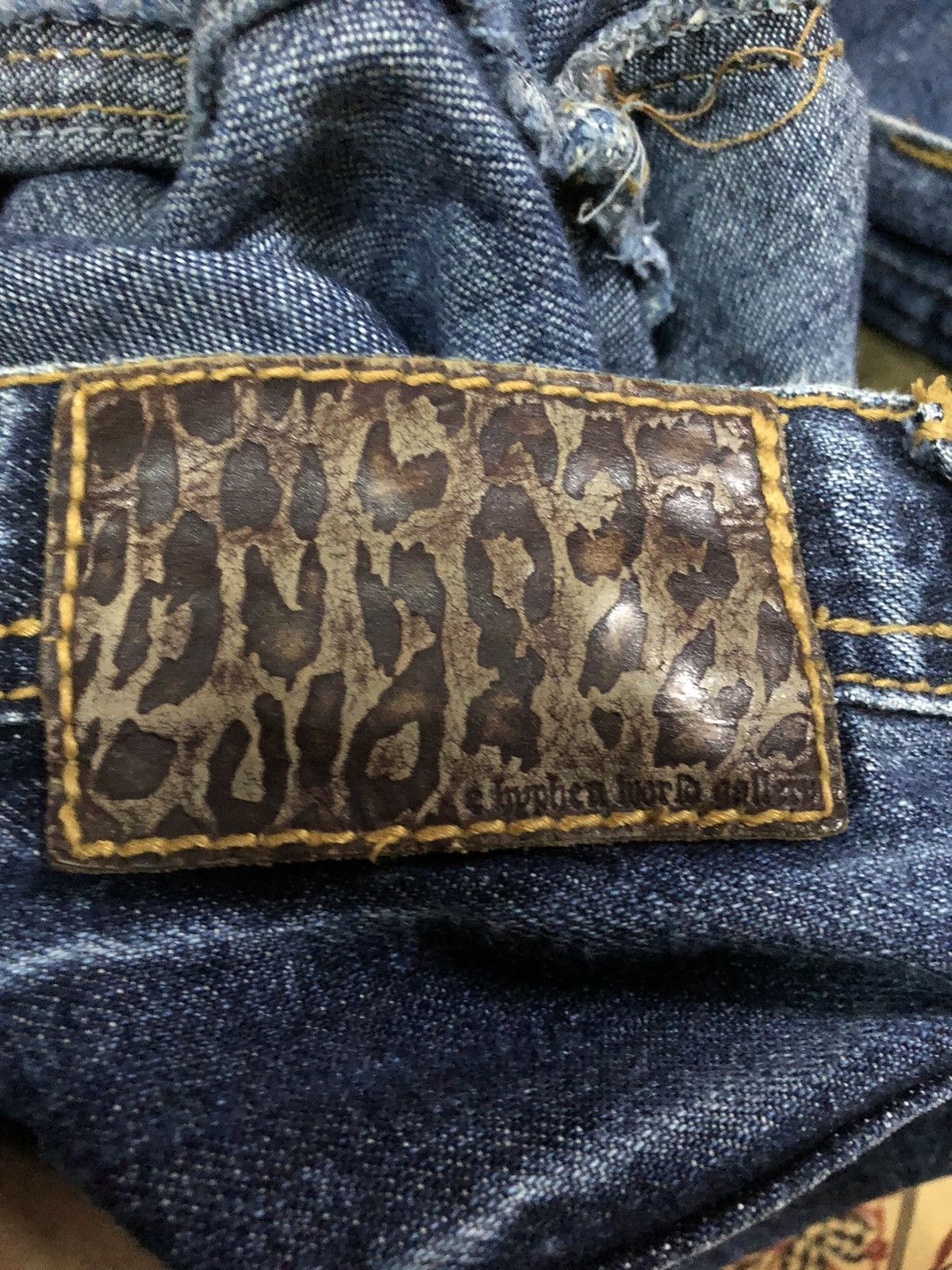 If Six Was Nine × Japanese Brand × Le Grande Bleu (L.G.B.) Ehyphen Worl Gallery Denim Pante Size US 32 / EU 48 - 5 Thumbnail