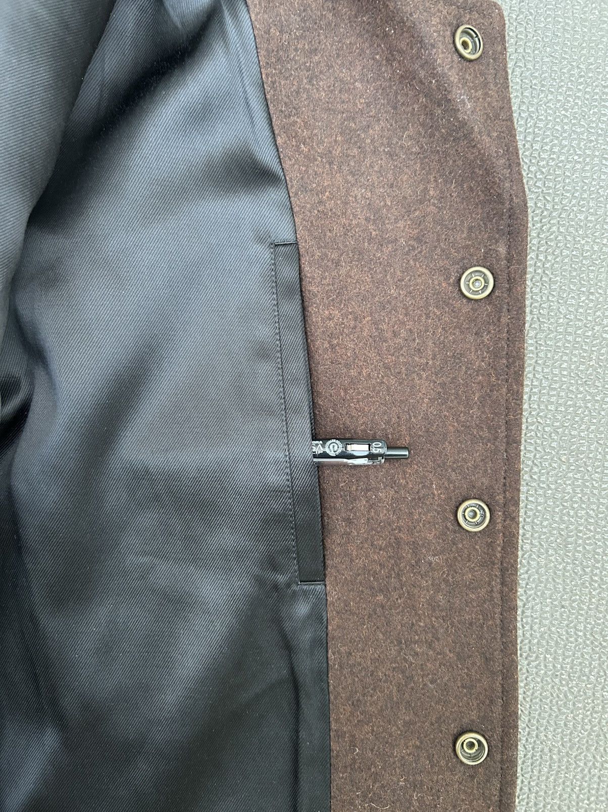 Saint Laurent Paris Saint Laurant Paris brown teddy varsity jacket Size US S / EU 44-46 / 1 - 8 Thumbnail