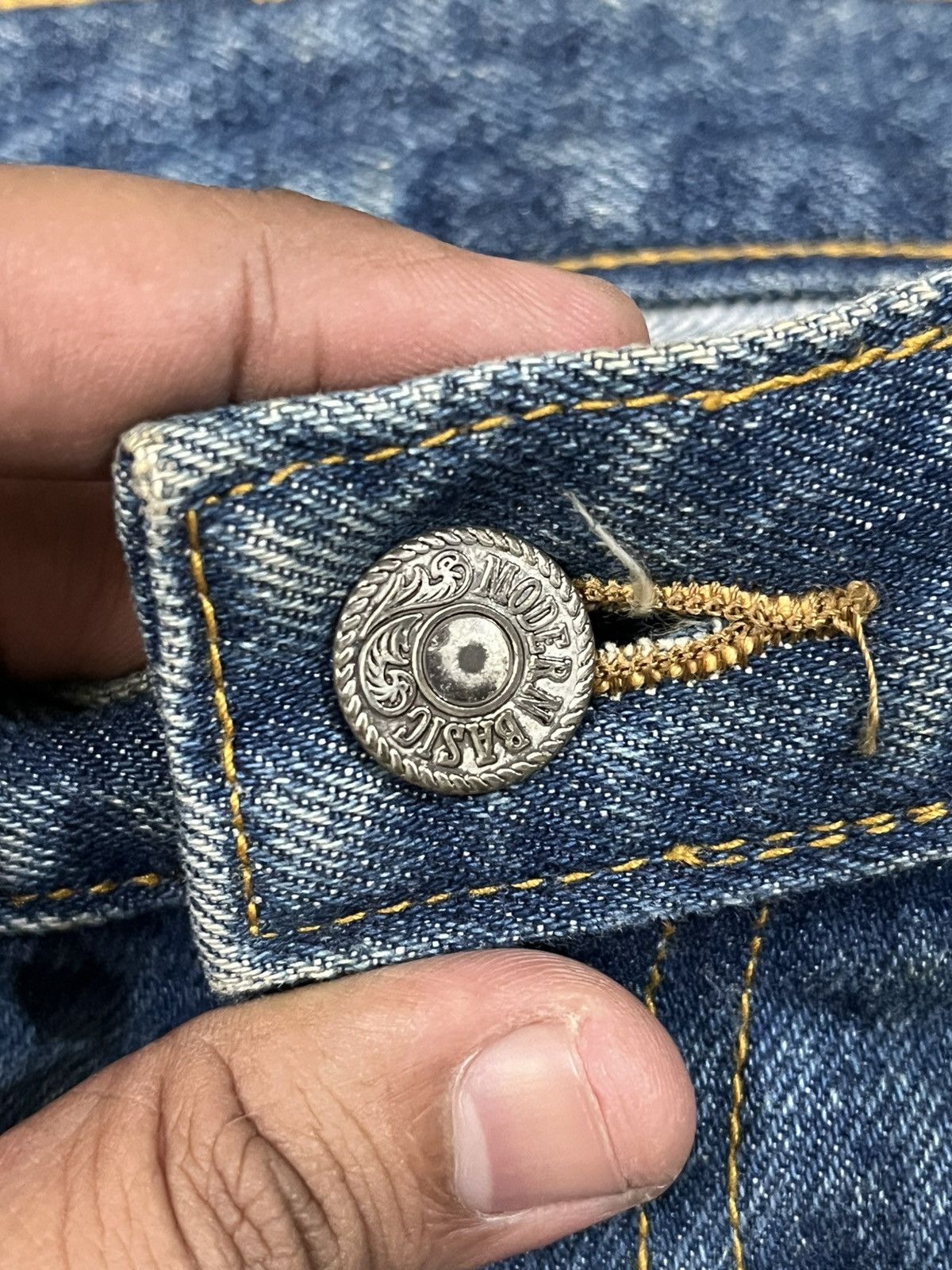 Japanese Brand × Sterling Silver Vintage Jack Serika Tough Cotton Denim Size US 32 / EU 48 - 6 Thumbnail