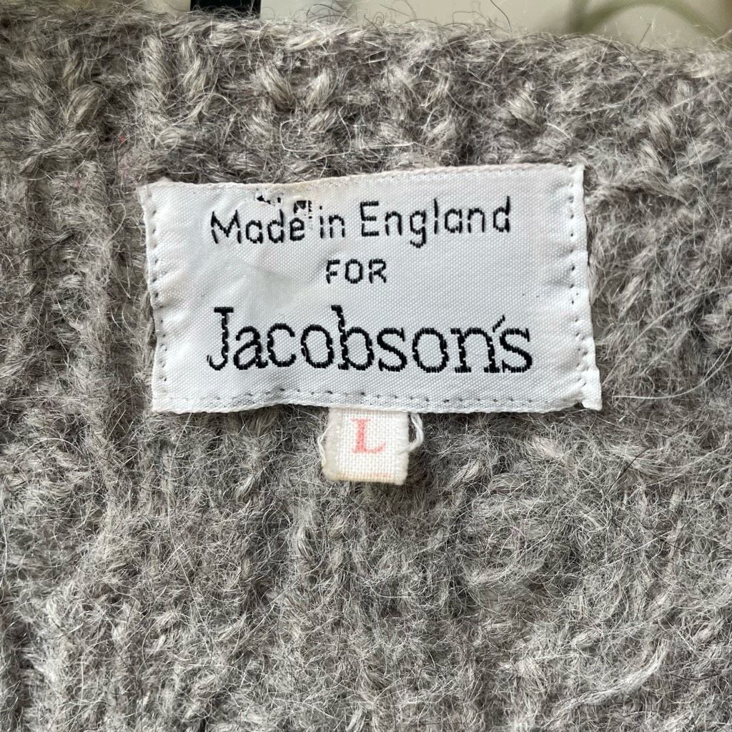 Other Vintage Olivia Paul 100% Alpaca Made in England Texture Knit Size L / US 10 / IT 46 - 6 Thumbnail