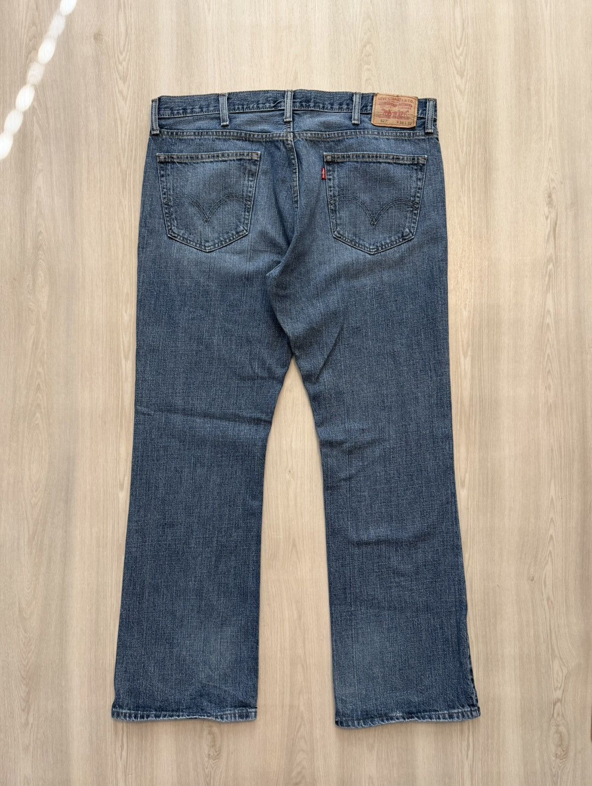 Levi's Vintage Y2K Levis 527 Sz 38x32 Cowboy Bootcut Western Denim Size US 38 / EU 54 - 1 Thumbnail