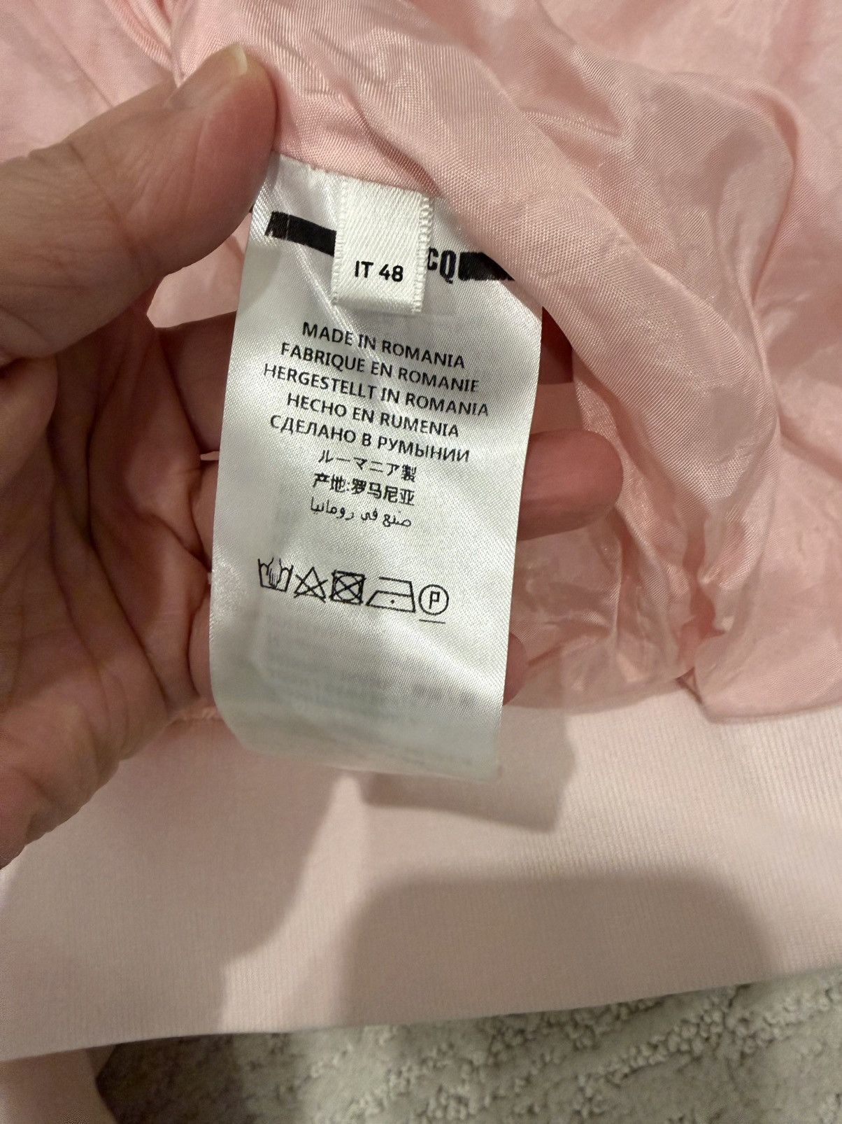 McQ Alexander McQueen Men’s McQ Alexander McQueen pink bomber jacket patch IT48 Size US M / EU 48-50 / 2 - 9 Thumbnail
