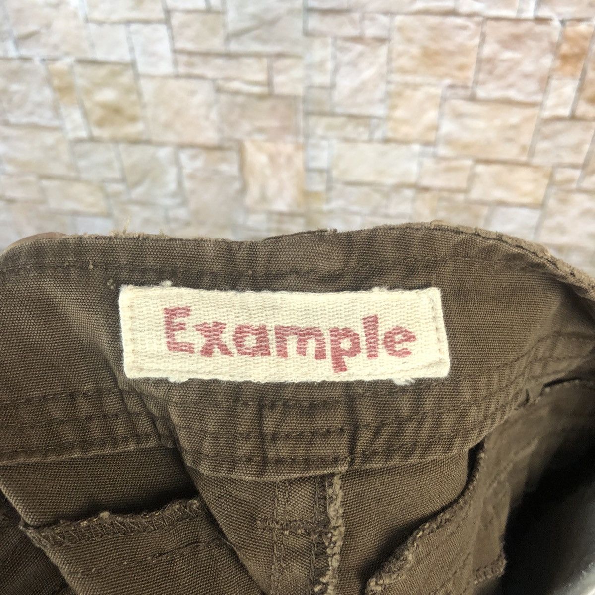Japanese Brand Example Big pocket Dark Brown Cargo Multipocket Pants #A80 Size US 29 - 17 Thumbnail