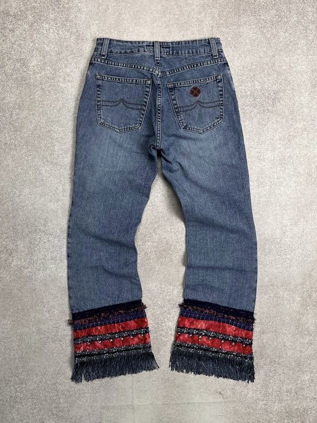 JNCO Vintage JNCO Flared Archival Cowboy Jeans Y2K 28 Size US 28 / EU 44 - 1 Thumbnail