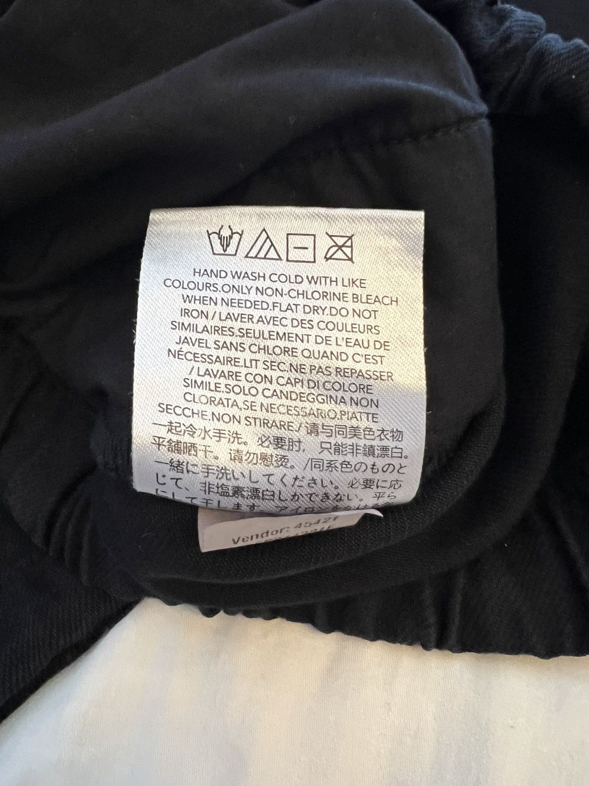 Essentials Fear of God Essentials Denim Lounge Pants Black Medium Size US 32 / EU 48 - 7 Thumbnail