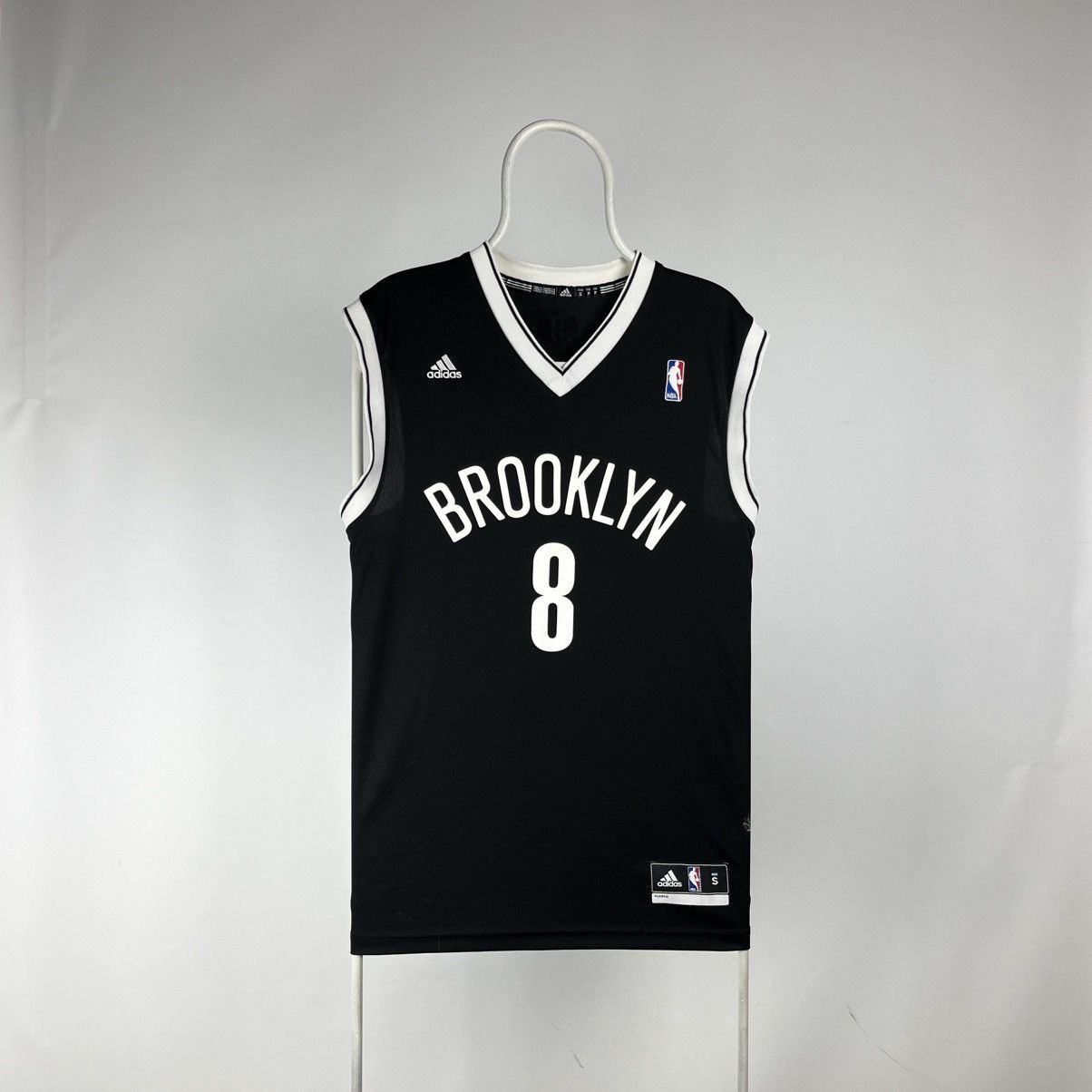 Adidas 2013 Brooklyn Nets Deron Williams #8 NBA adidas Basketball Size US S / EU 44-46 / 1 - 1 Thumbnail