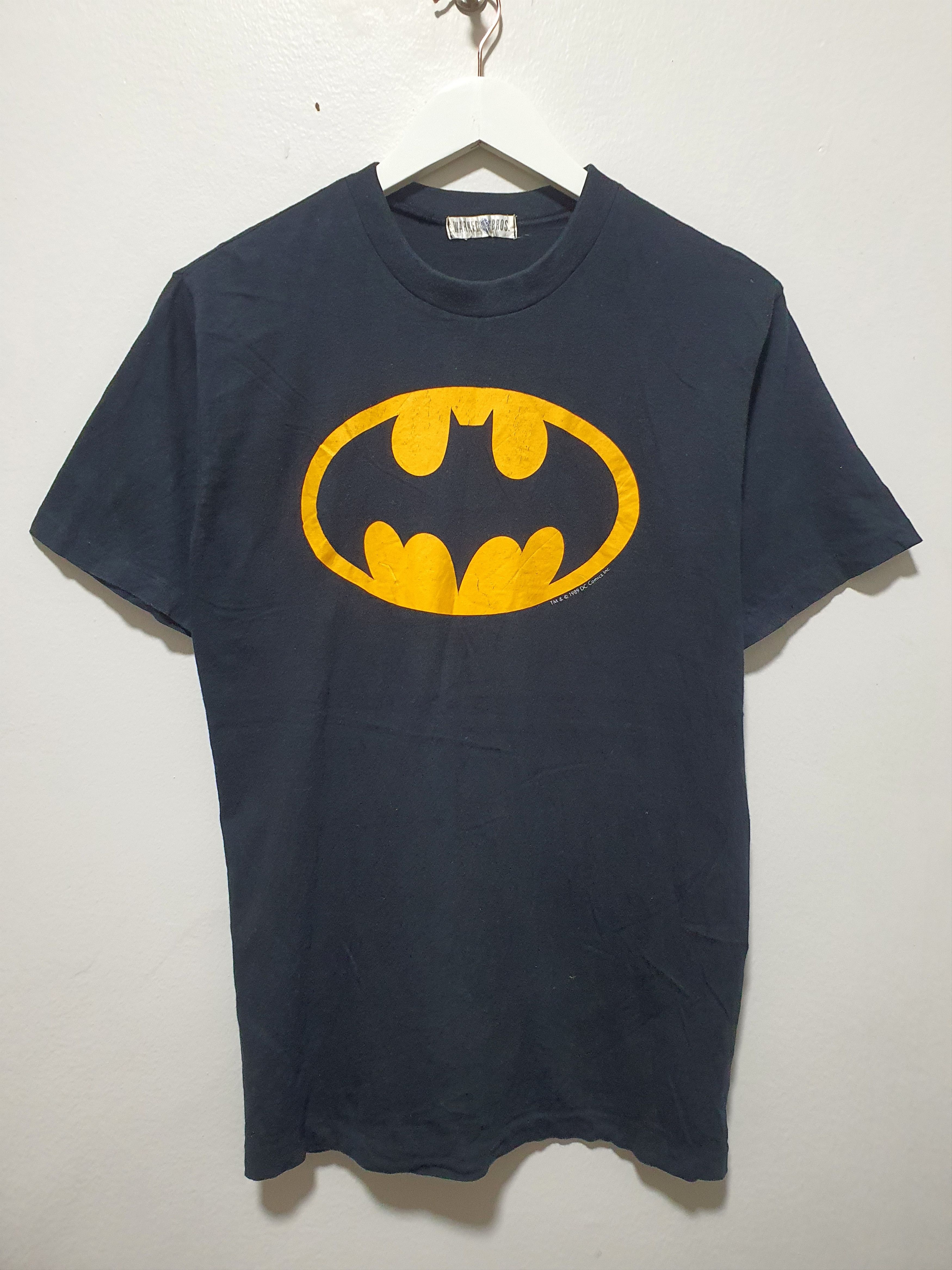 DC Comics × Vintage BATMAN VINTAGE 1989 19.5/28 SINGLE STITCH T-SHIRT Size US M / EU 48-50 / 2 - 2 Thumbnail