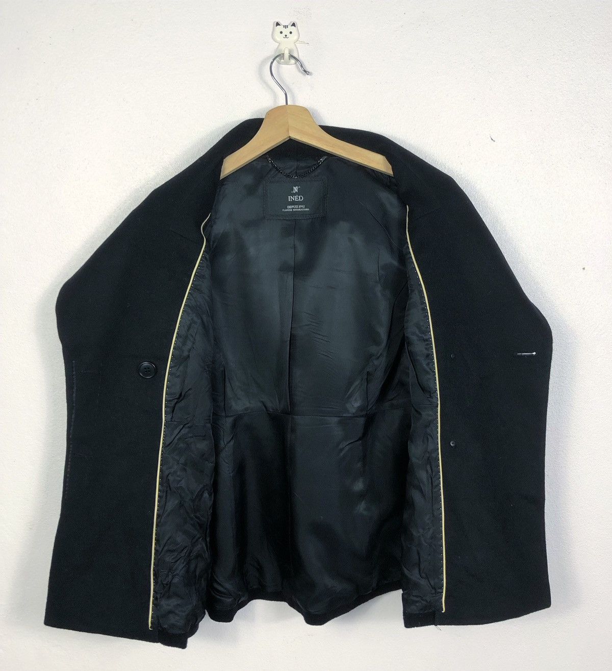 Yohji Yamamoto Rare Ined by Yohji Yamamoto Wool Jacket Size S / US 4 / IT 40 - 9 Thumbnail