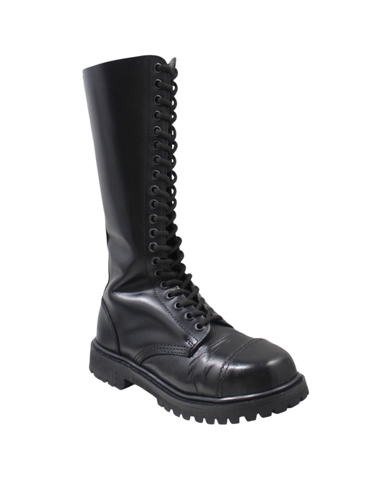 Undercover 2000S UNDERCOVER TOWERING 20 EYES LACE-UP COMBAT BOOTS Size US 6 / EU 39 - 4 Thumbnail