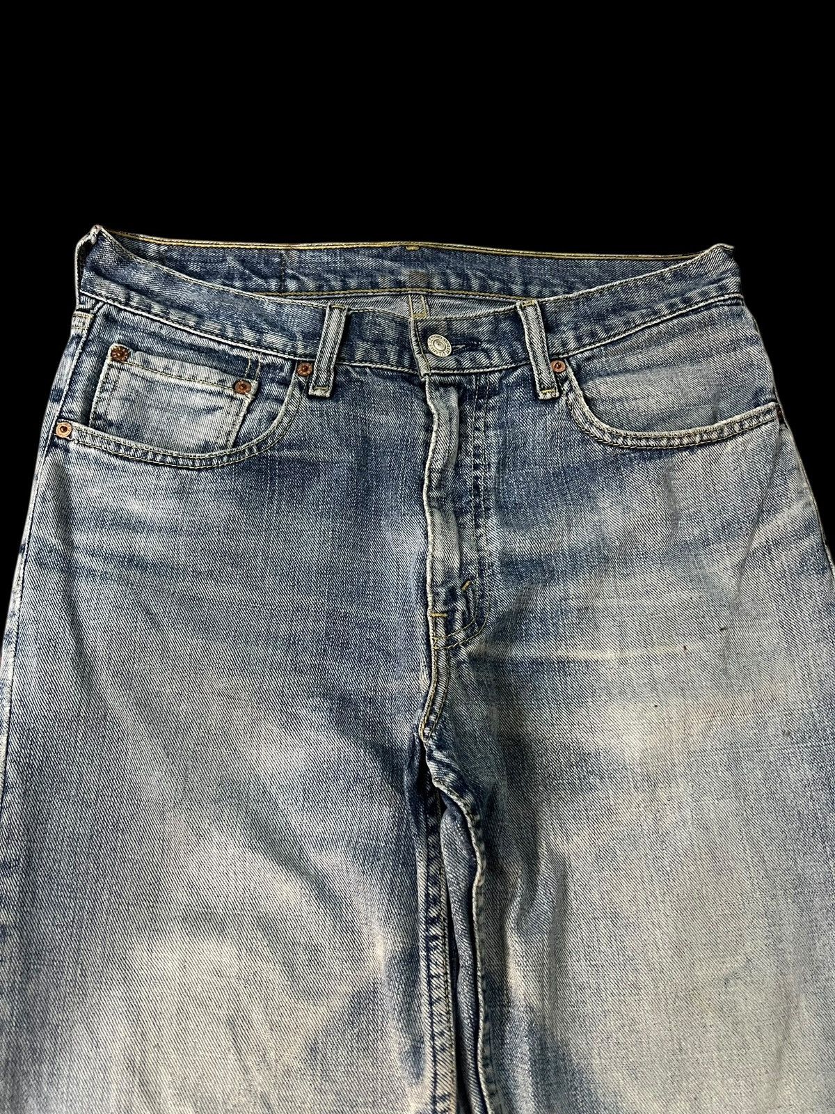 Levi's Vintage Levi’s 533 Distress Faded Denim Jean Size US 31 - 3 Thumbnail