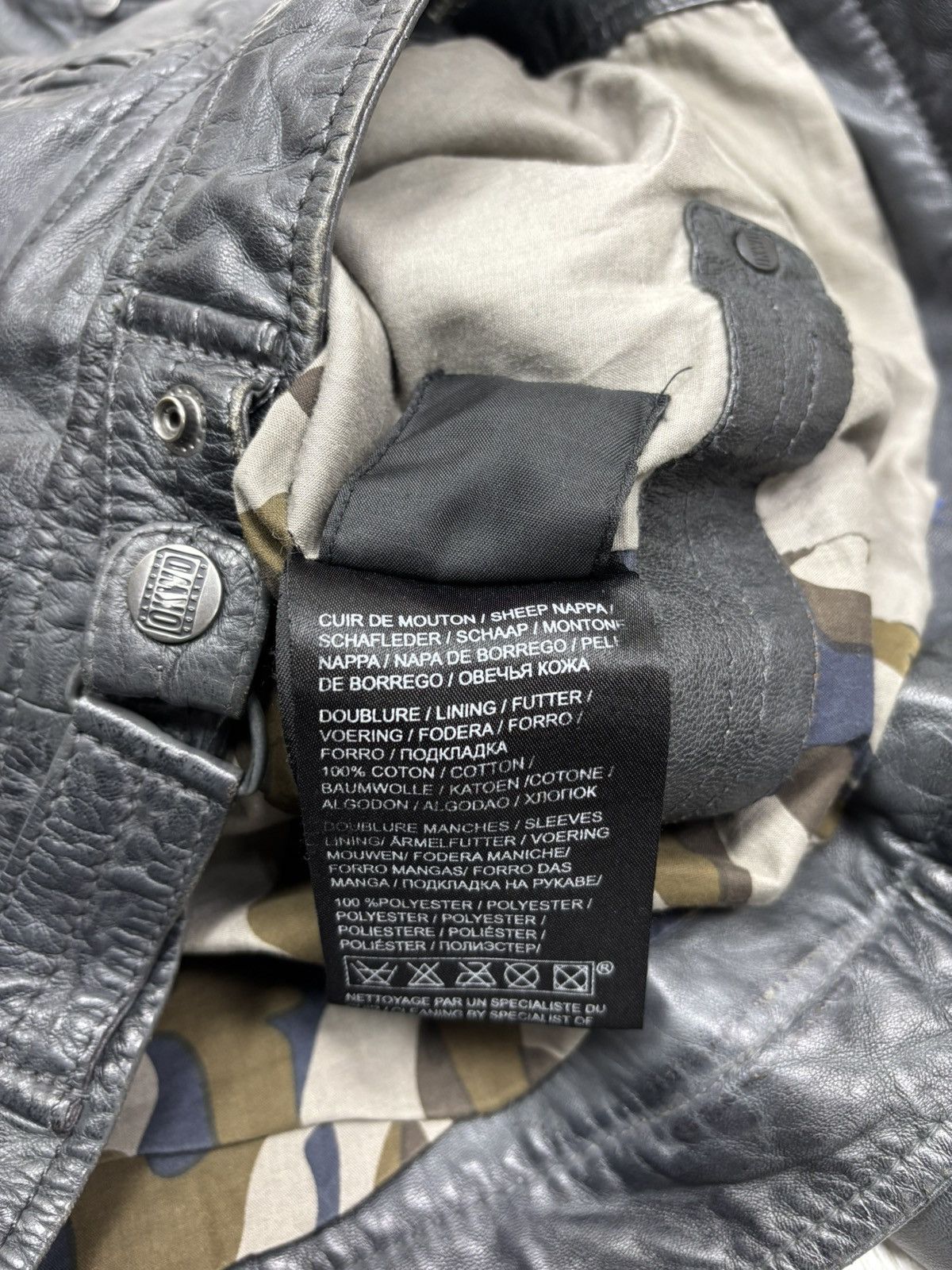 Other Womens leather jacket Oakwood Size M Color Gray Size M / US 6-8 / IT 42-44 - 13 Thumbnail