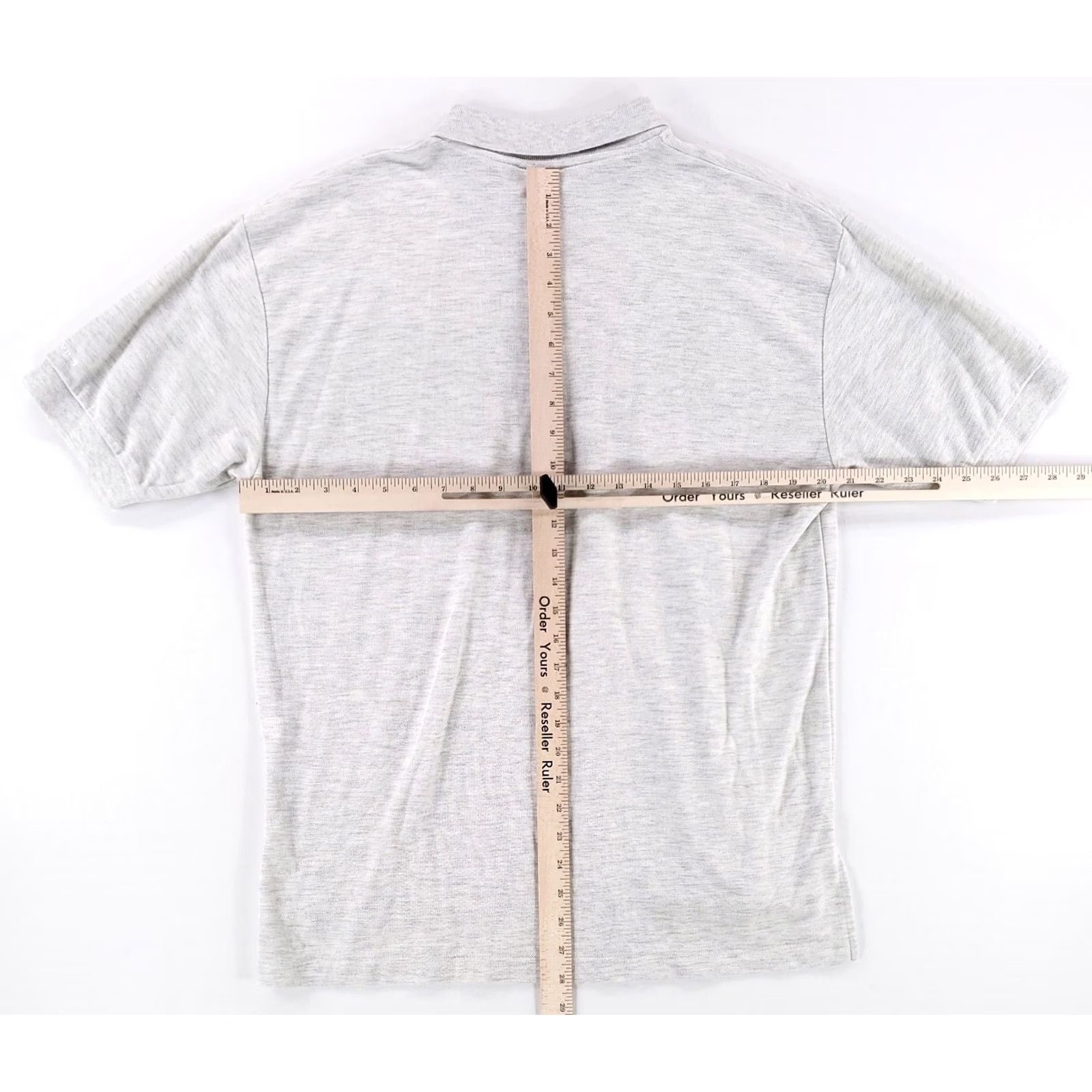 Levi's VINTAGE Levi's Polo Shirt Men's L White Gray Short Sleeve 90s Shirt Size US L / EU 52-54 / 3 - 4 Thumbnail
