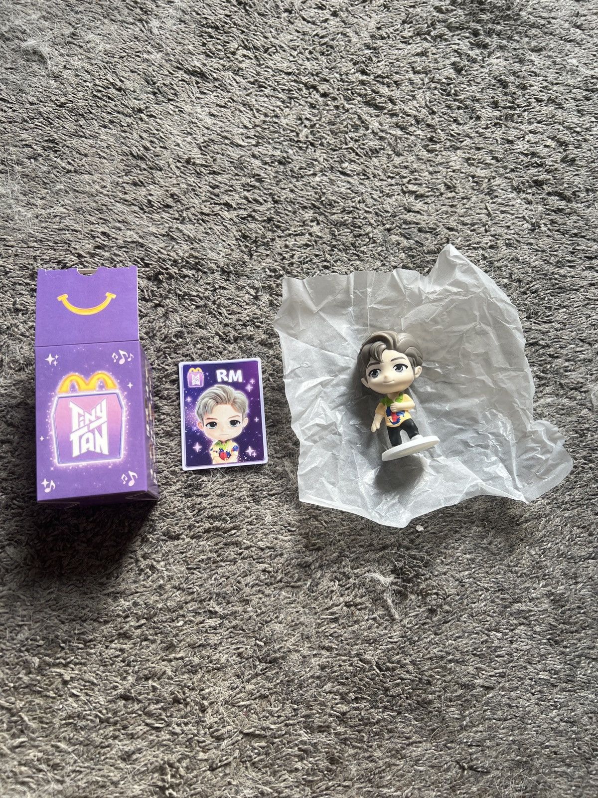 Hypebeast 2025 McDonald’s TinyTAN RM Figure Size ONE SIZE - 1 Thumbnail