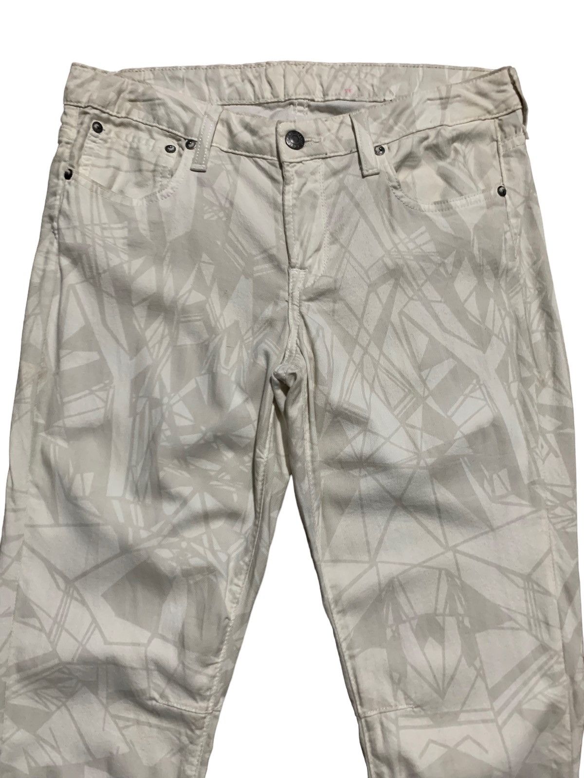 Helmut Lang Helmut Lang full printed skinny jeans Size 30" / US 8 / IT 44 - 2 Thumbnail
