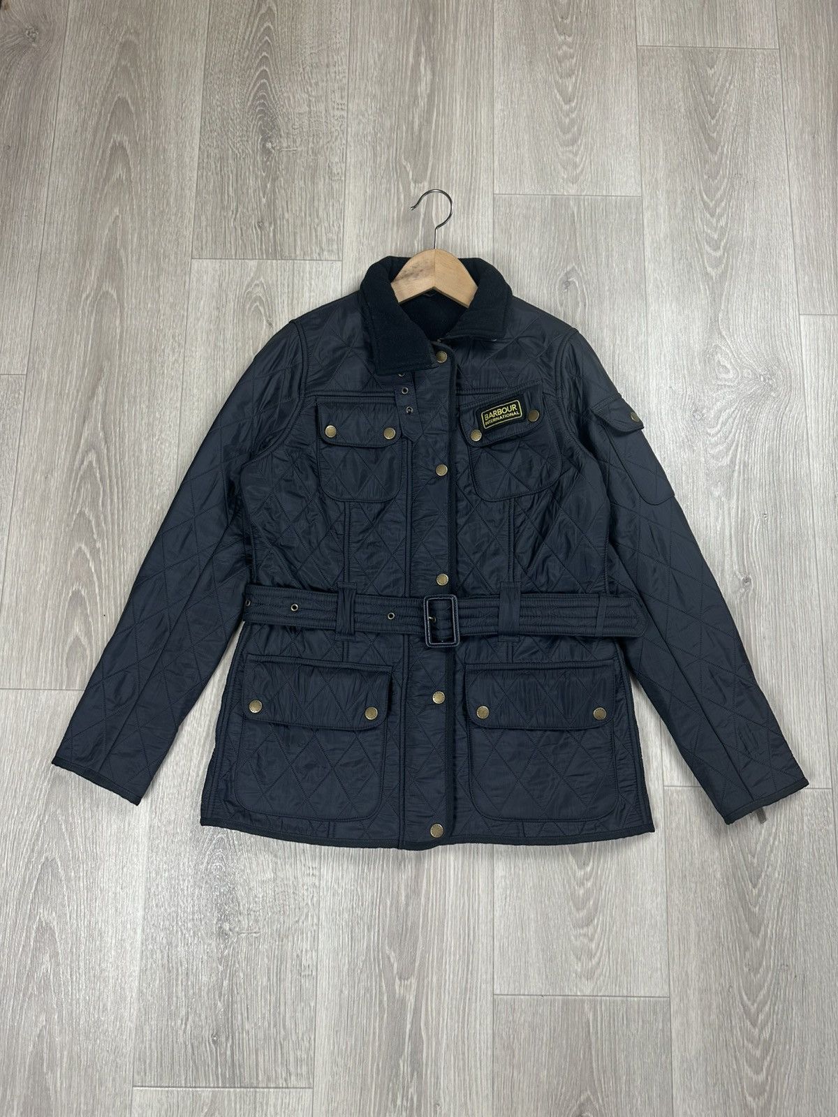 Barbour Barbour International Women Black Polarquilt Jacket Size 6 Size M / US 6-8 / IT 42-44 - 2 Thumbnail