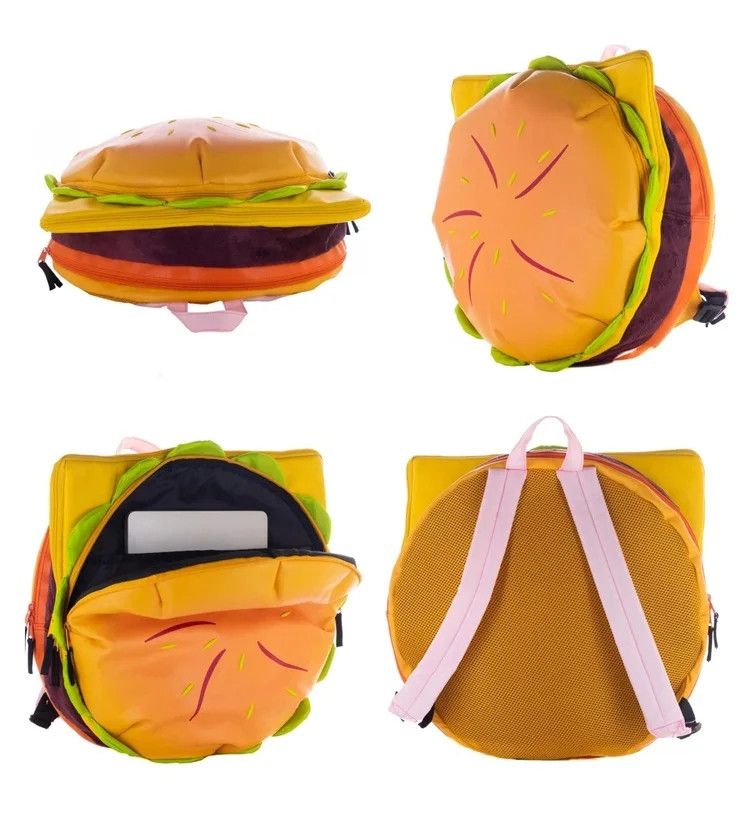 Japanese Brand Hamburger backpack Size ONE SIZE - 4 Thumbnail