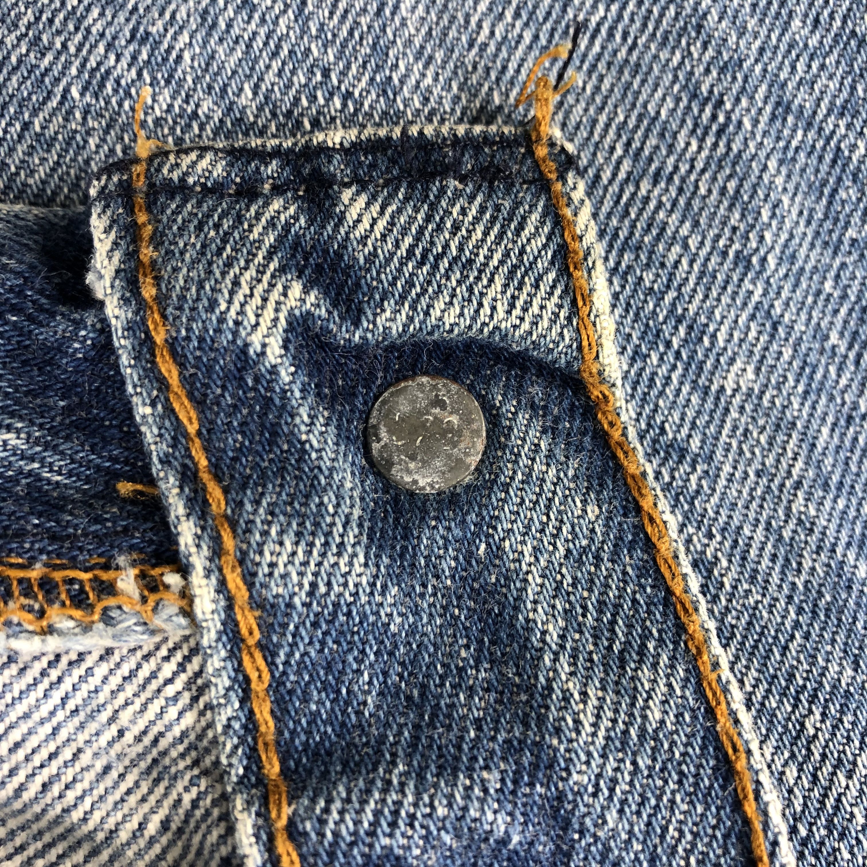 Levi's 80s Vintage Blue Wash Levis 501 Jeans-JM2081 Size US 29 - 8 Thumbnail