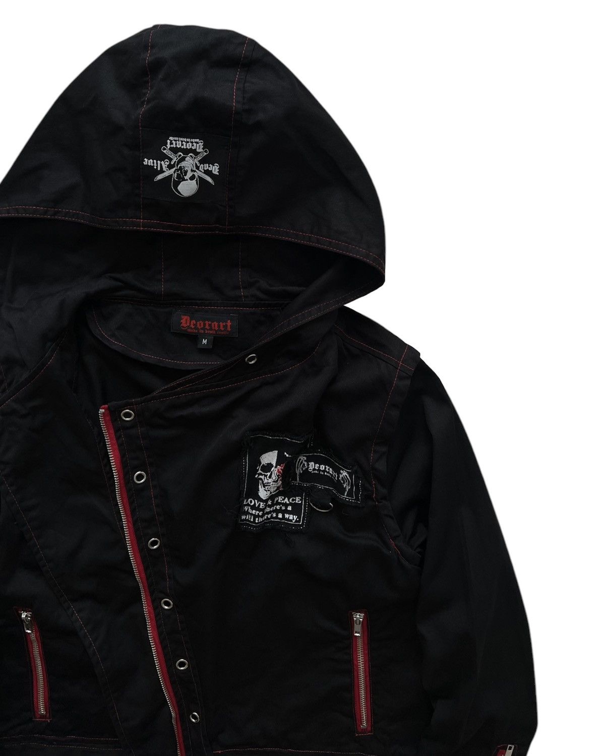 Japanese Brand Deorart PUNK ROCK JACKET Size M / US 6-8 / IT 42-44 - 3 Thumbnail