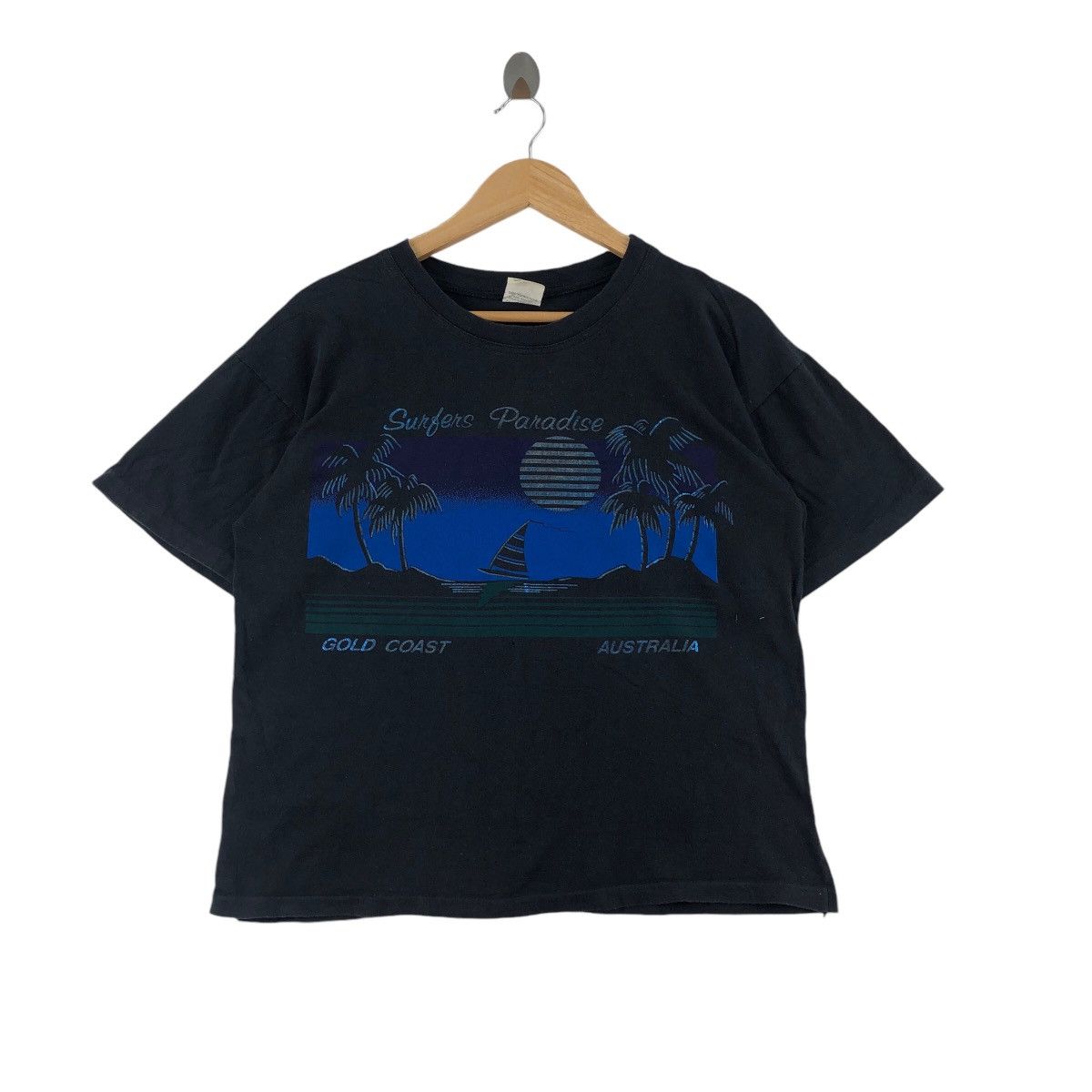 Vintage Vintage 90s Surfers Paradise Gold Coast Australia T-Shirt Size US M / EU 48-50 / 2 - 1 Thumbnail