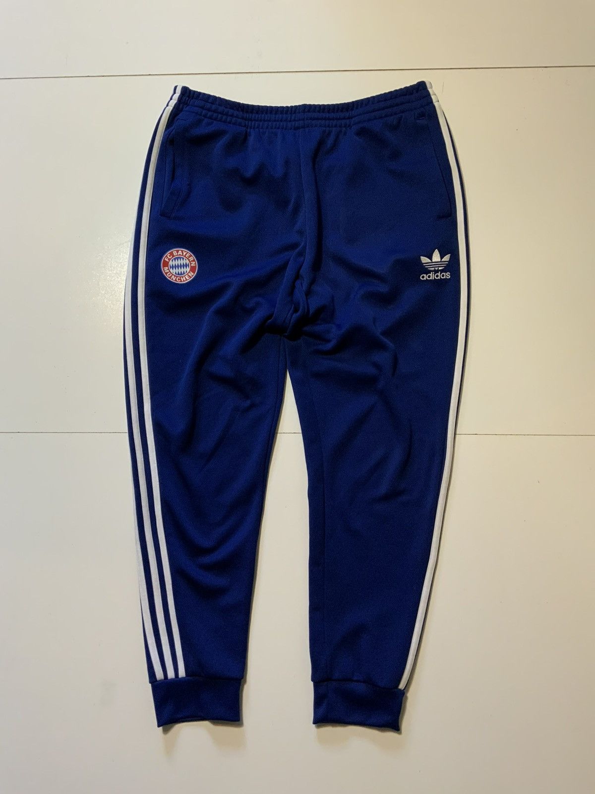 Adidas Adidas FC Bayern Munchen Football Club Soccer Track Pants Size US 36 / EU 52 - 1 Thumbnail