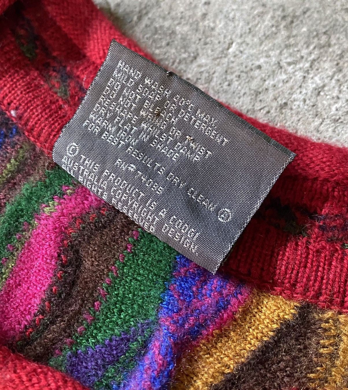Coogi Coogi - 3D Wool Sweater Size US S / EU 44-46 / 1 - 14 Thumbnail