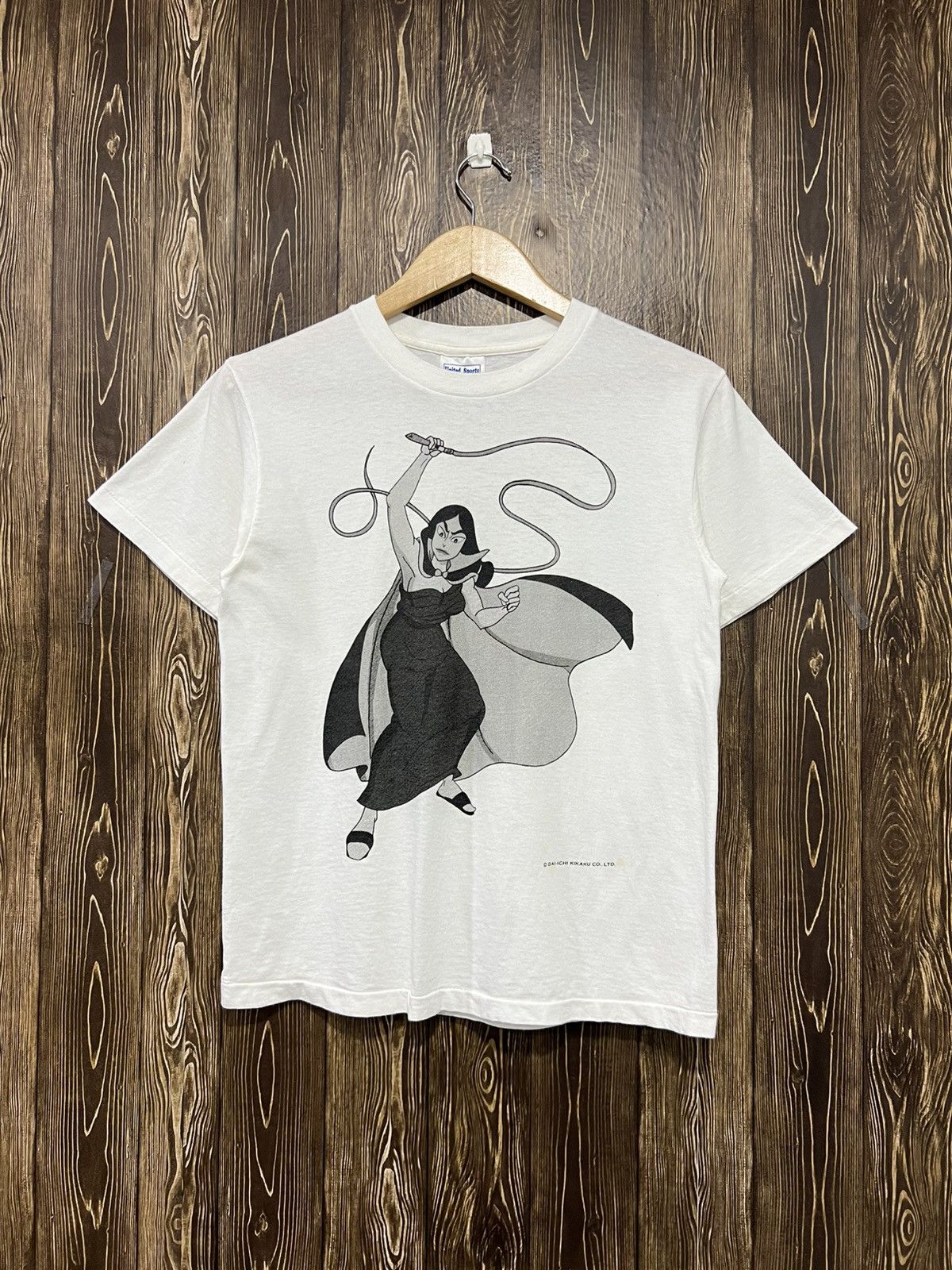 Vintage 90s Yo-Kai Man Bella Dai Ichi Kikaku Anime Tshirt