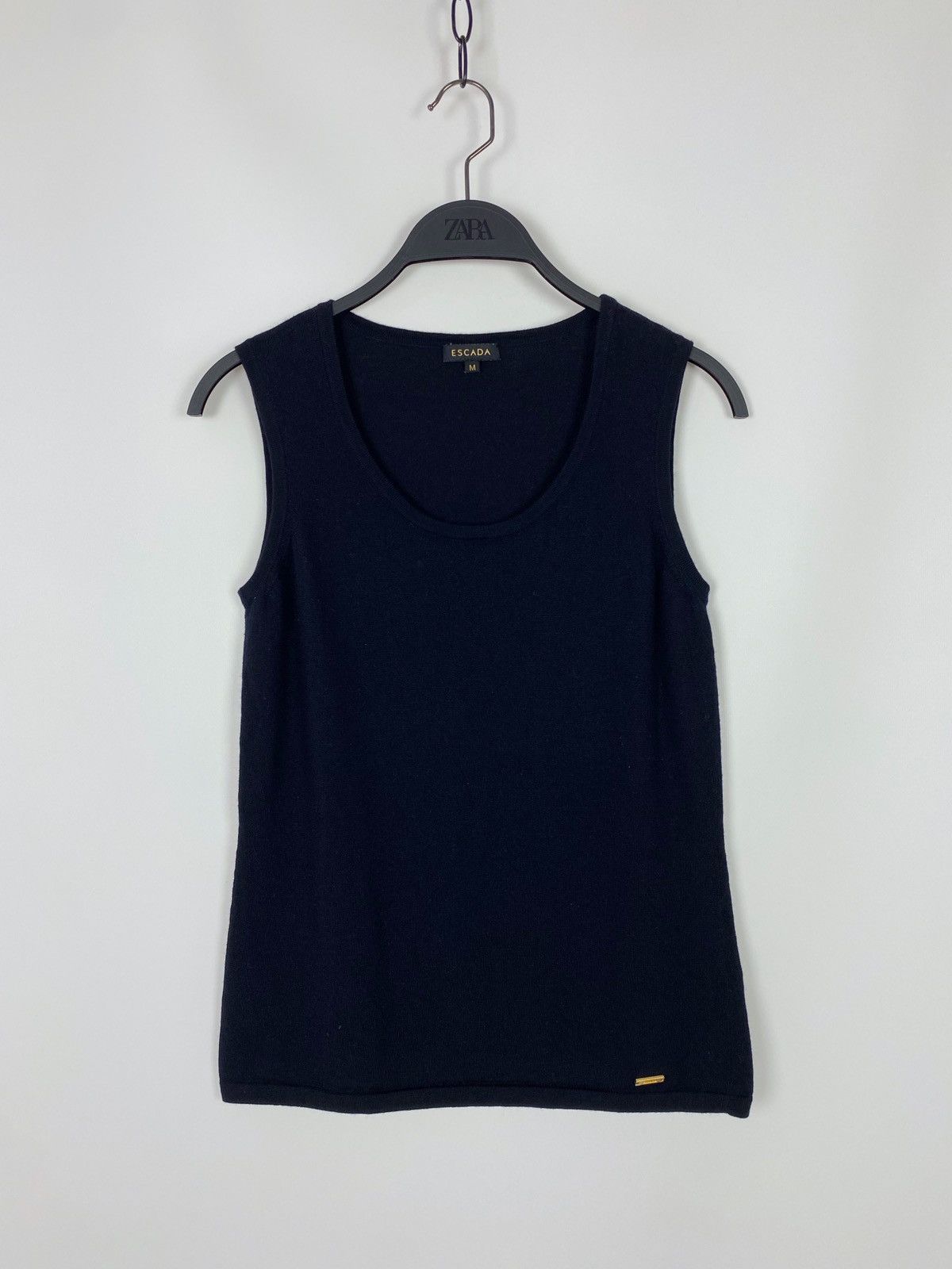 Escada Escada Wool Sleeveless Top Size M / US 6-8 / IT 42-44 - 2 Thumbnail