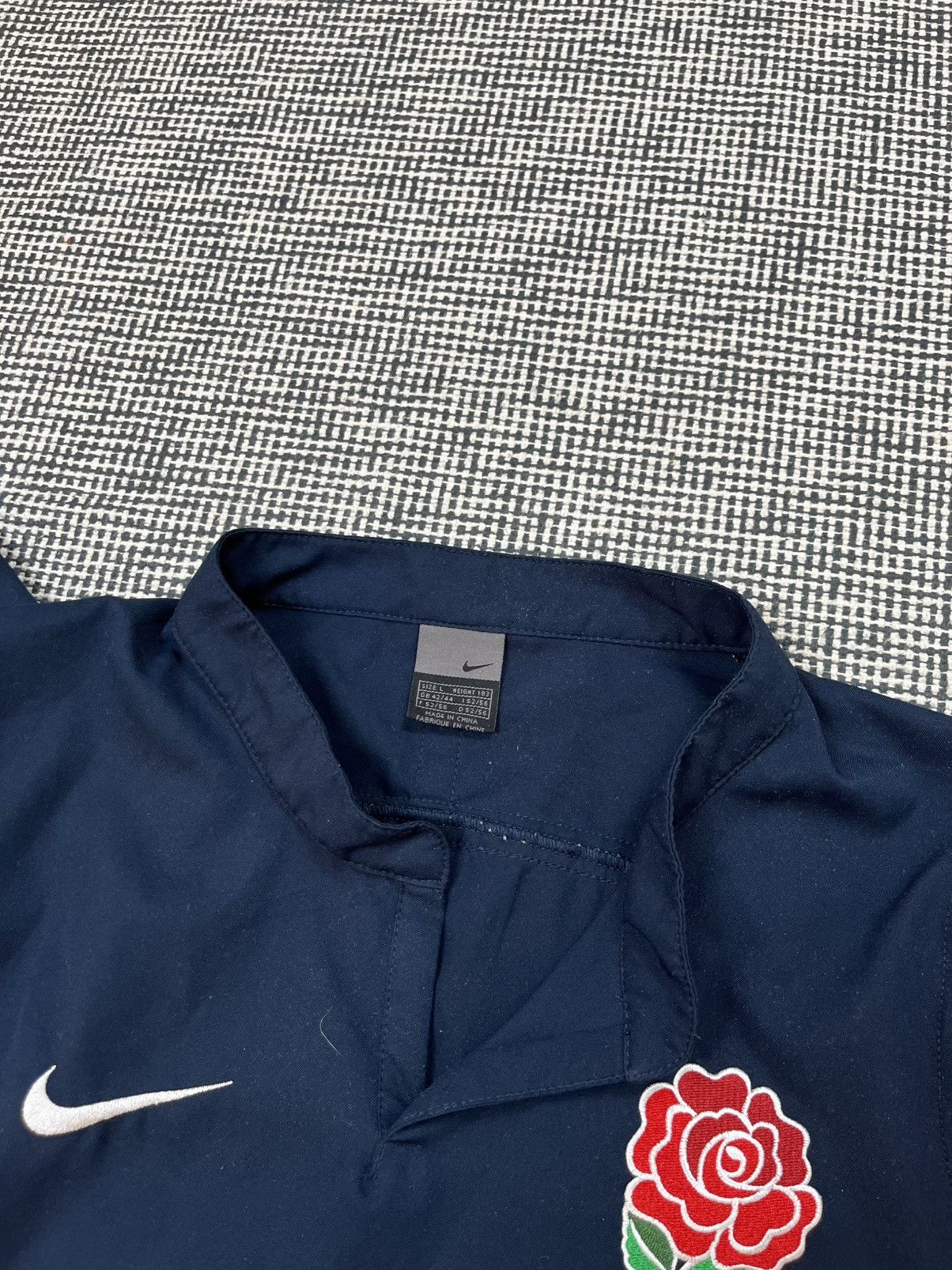 Nike × Vintage Vintage 00s Nike England rugby union jersey shirt Size US L / EU 52-54 / 3 - 3 Thumbnail