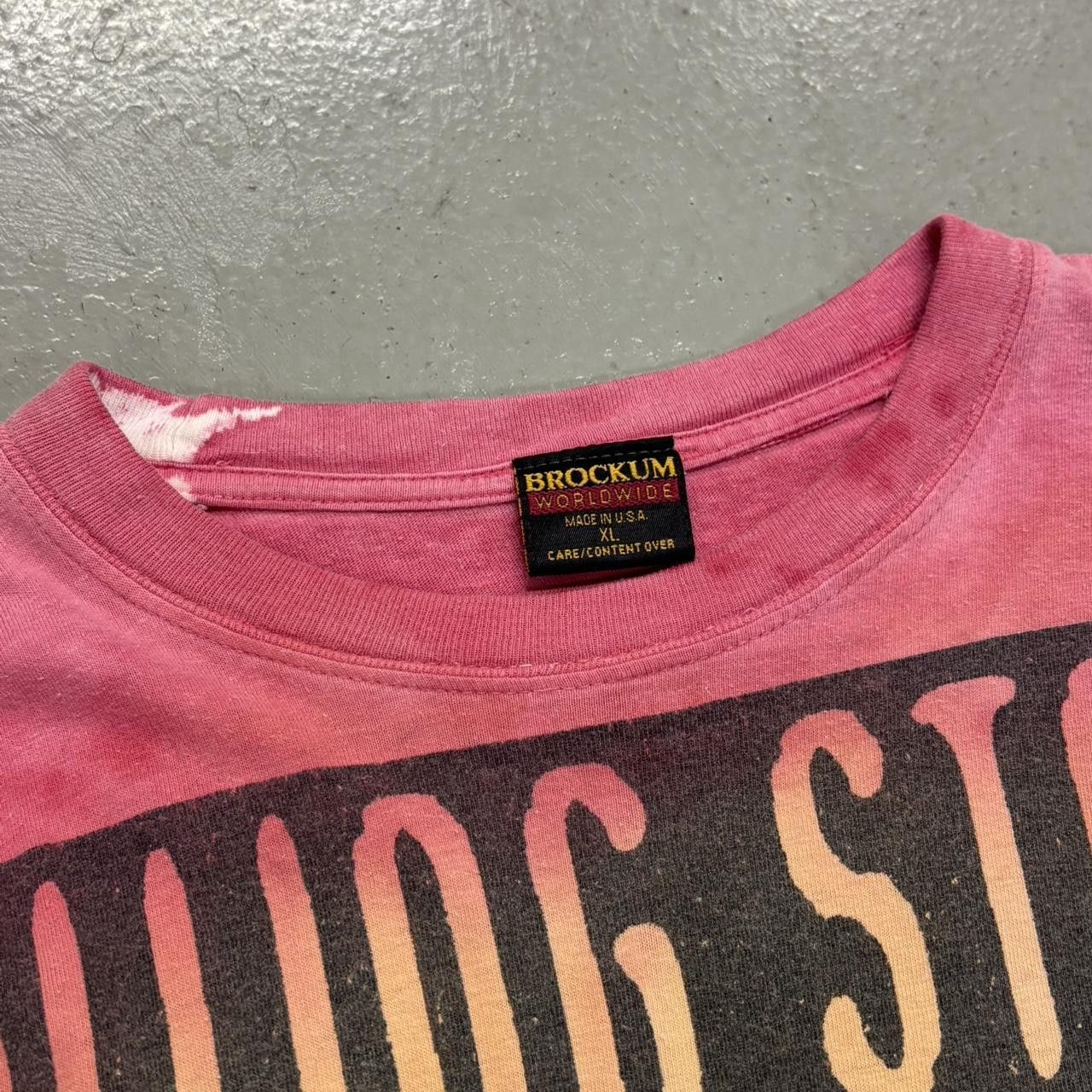 The Rolling Stones Vintage Rolling Stones Voodoo Lounge Tour Brockum Shirt Size US XL / EU 56 / 4 - 3 Thumbnail