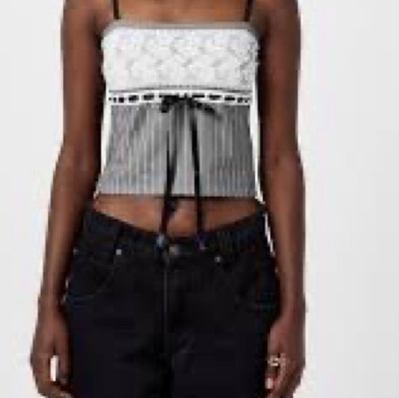 Jaded London Thursday Pinstripe Cami Top Jaded London Size XS / US 0-2 / IT 36-38 - 5 Thumbnail
