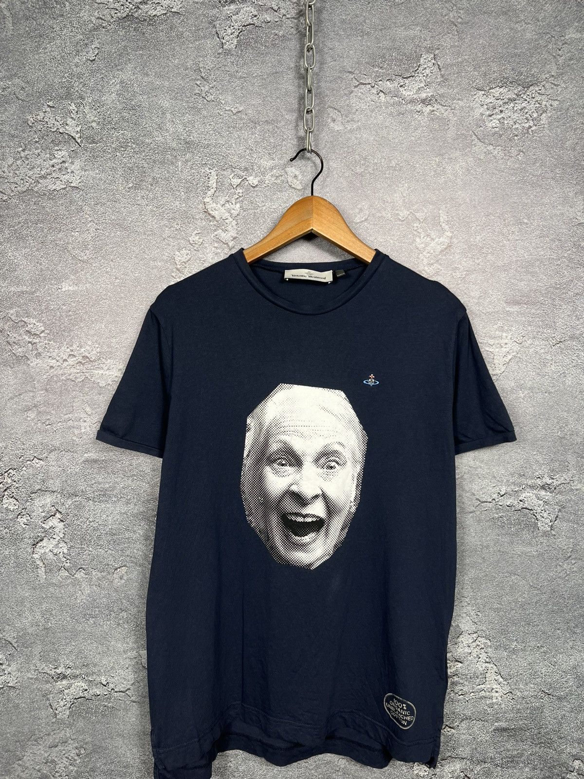 Vivienne Westwood Vivienne Westwood Face Logo 100% Organic Cotton T-shirt Tee Size US XL / EU 56 / 4 - 3 Thumbnail