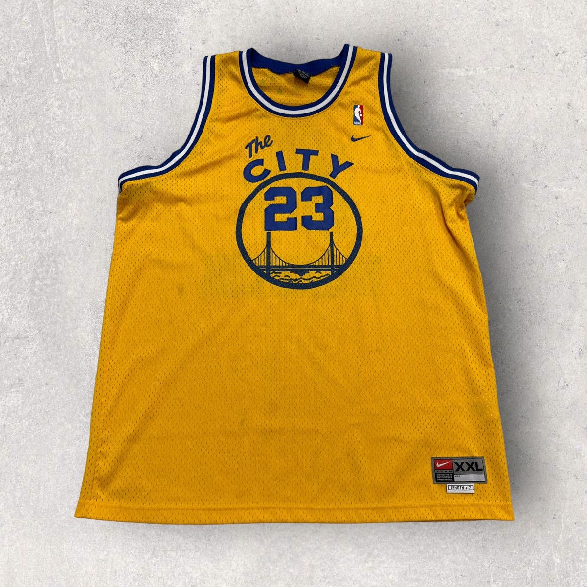 NBA × Nike × Vintage Vintage Golden State Warriors jersey Size US XXL / EU 58 / 5 - 1 Thumbnail