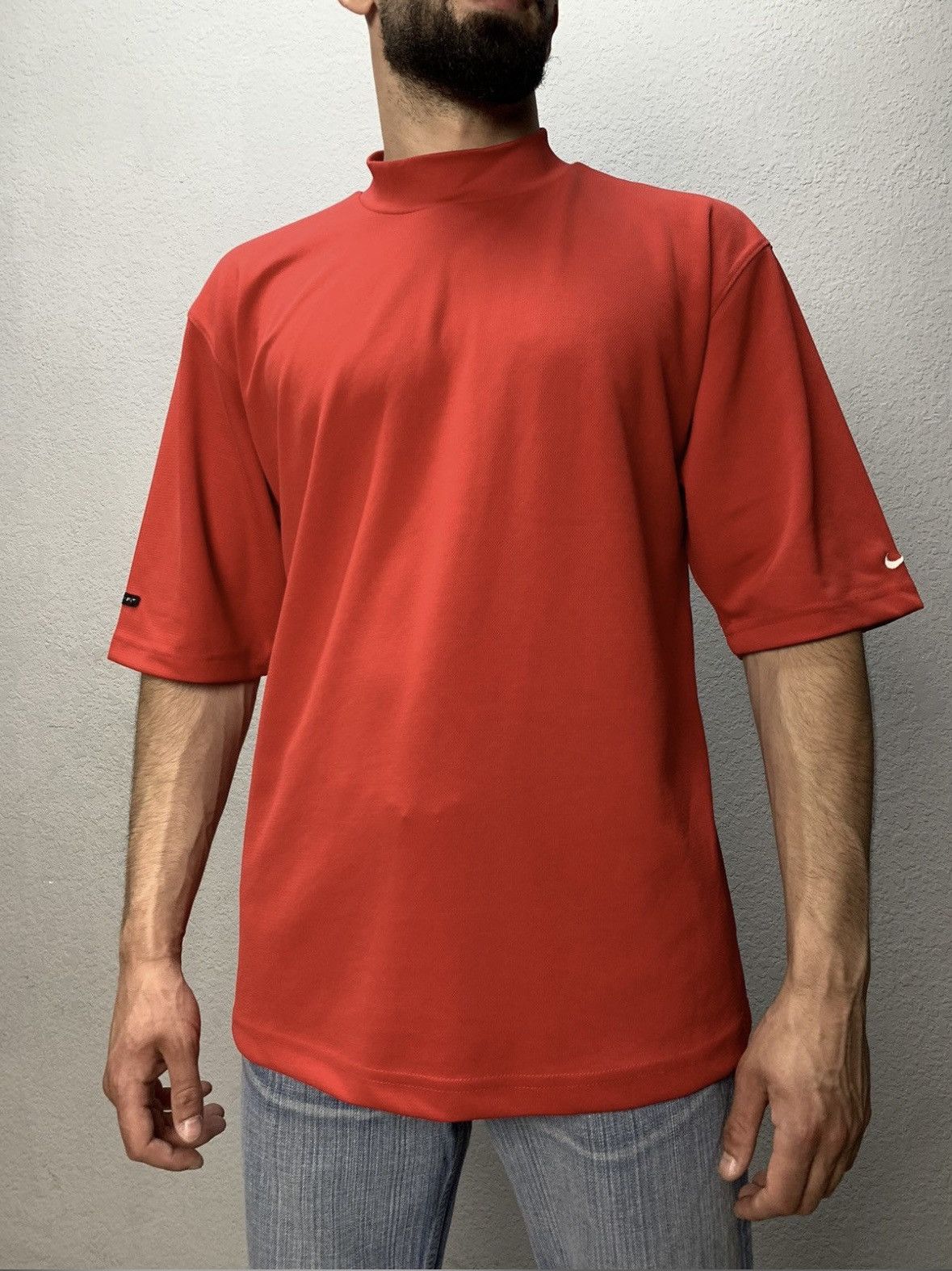 Nike Nike Center Logo Tee Vintage 90s Size US M / EU 48-50 / 2 - 6 Thumbnail